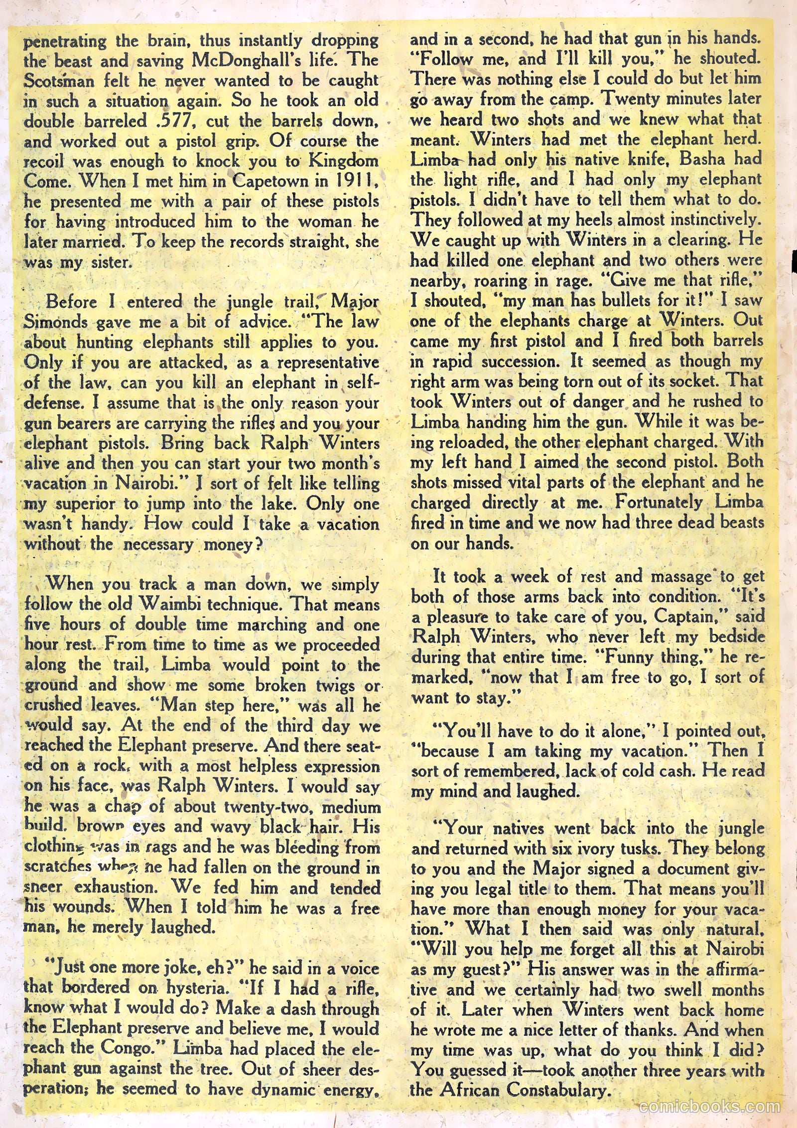 Terrors of the Jungle #4 (1953) — page 22 of 36