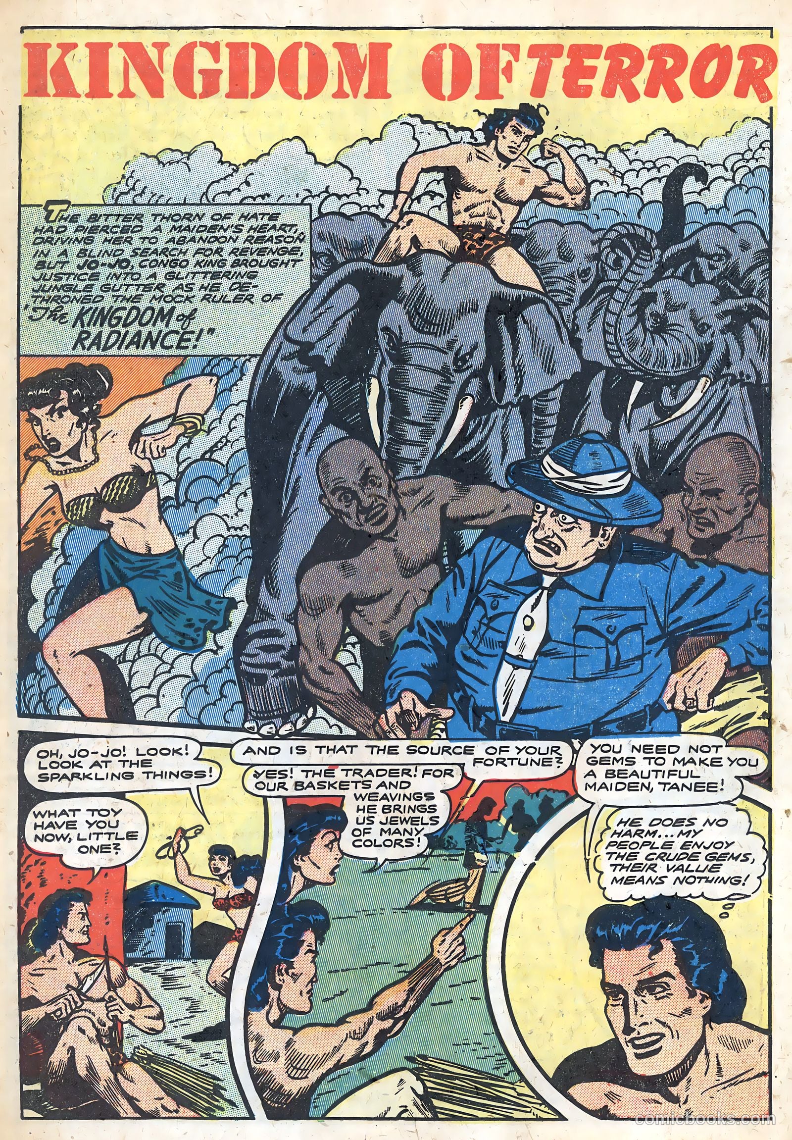 Terrors of the Jungle #4 (1953) — page 23 of 36