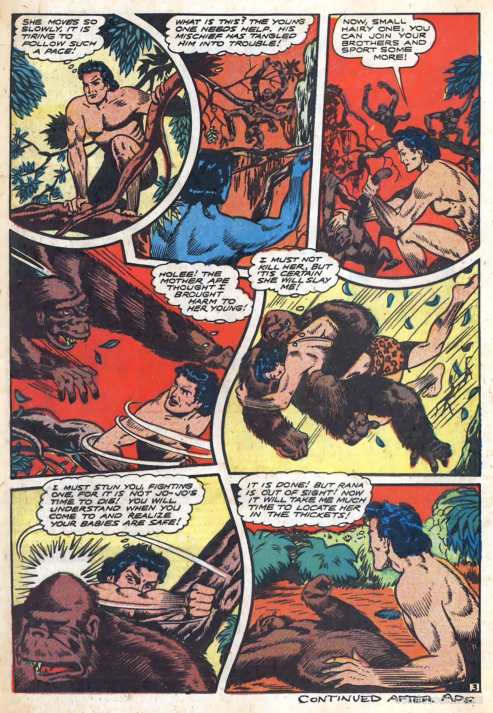 Terrors of the Jungle #4 (1953) — page 25 of 36
