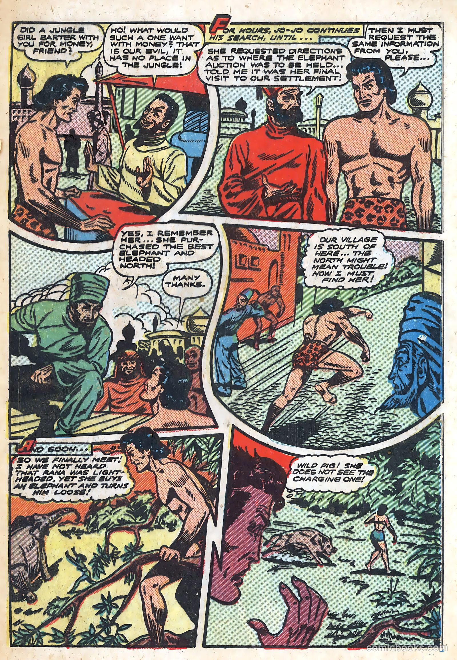 Terrors of the Jungle #4 (1953) — page 29 of 36