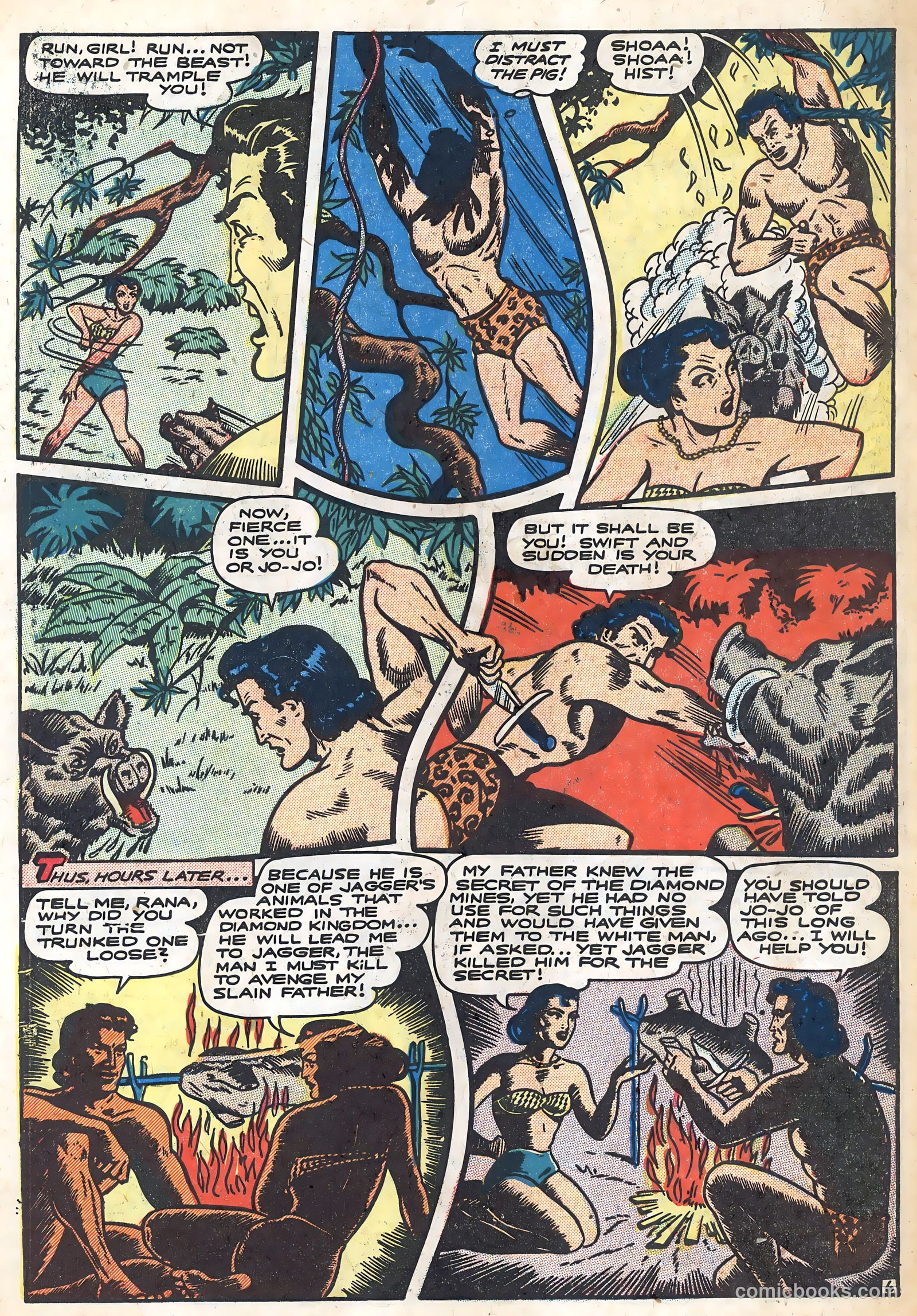 Terrors of the Jungle #4 (1953) — page 30 of 36