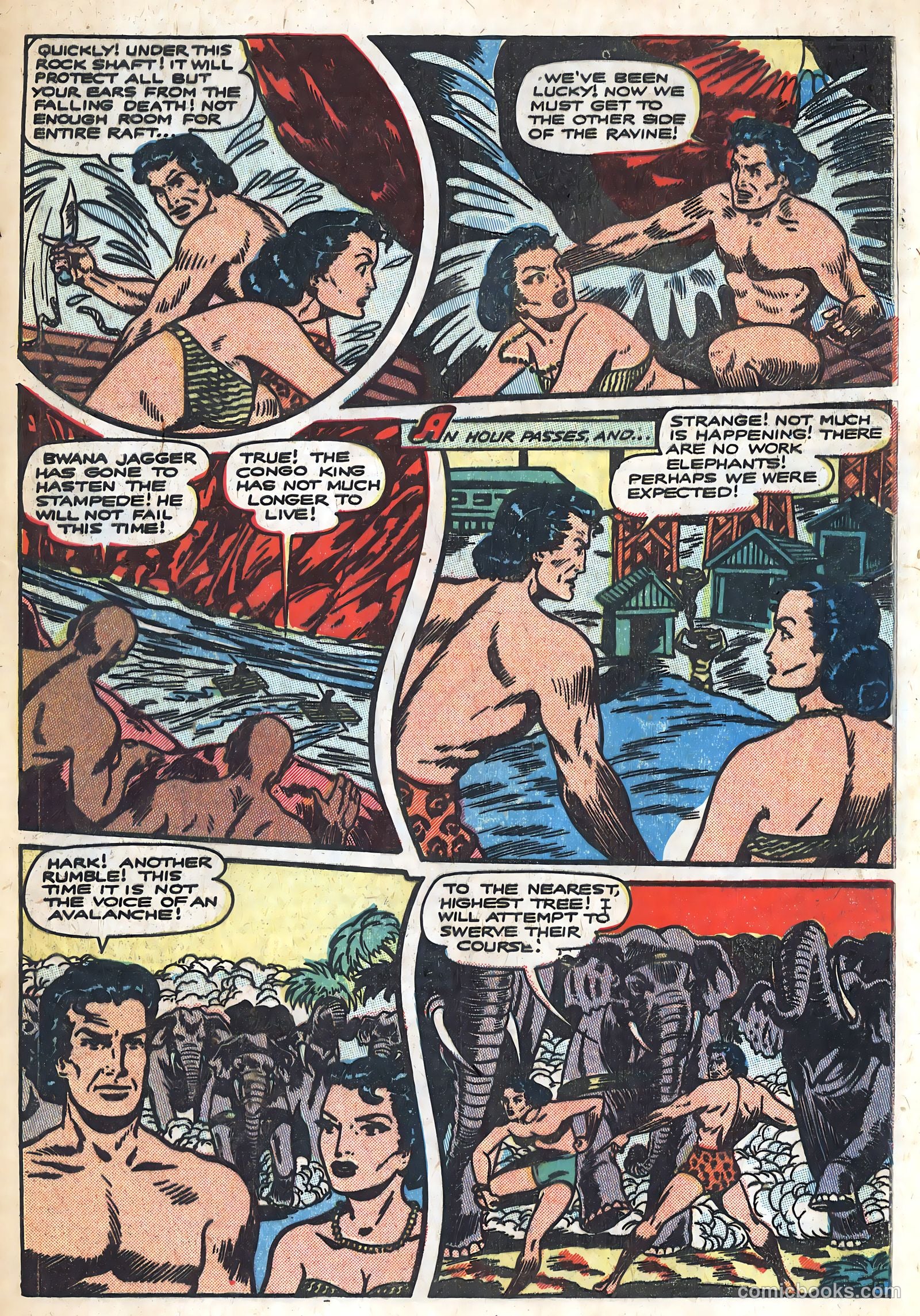 Terrors of the Jungle #4 (1953) — page 33 of 36