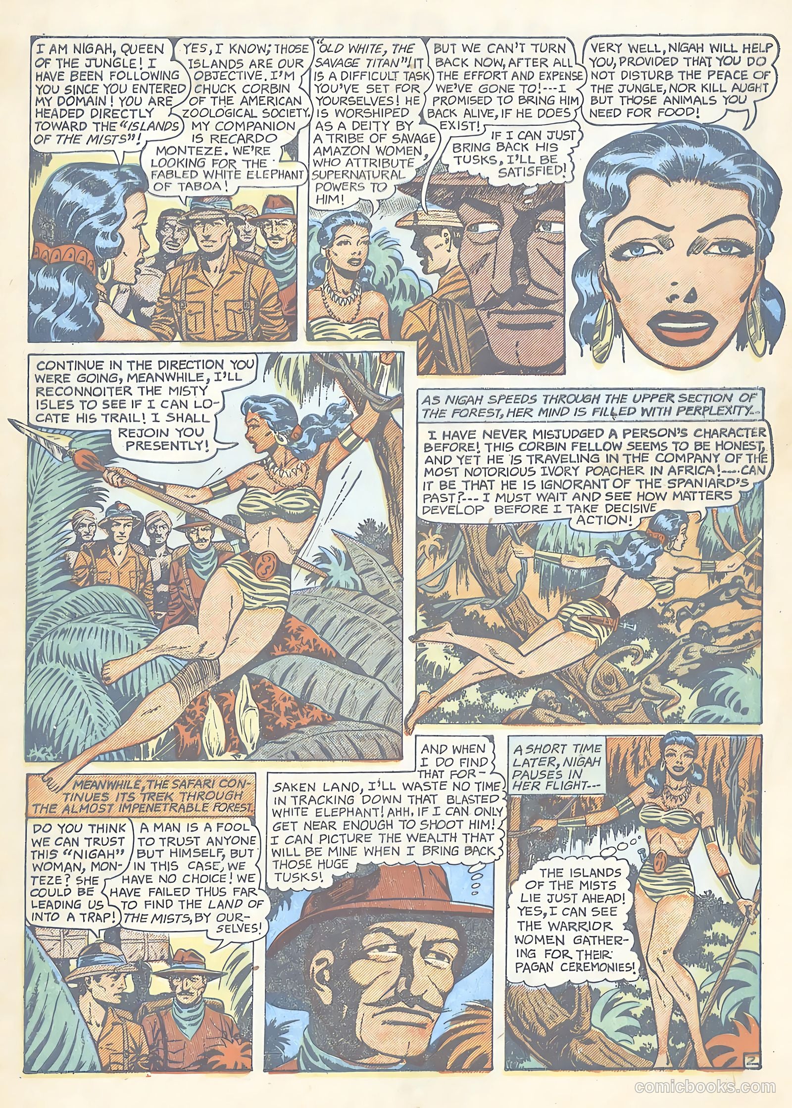 Terrors of the Jungle #5 (1953) — page 4 of 36