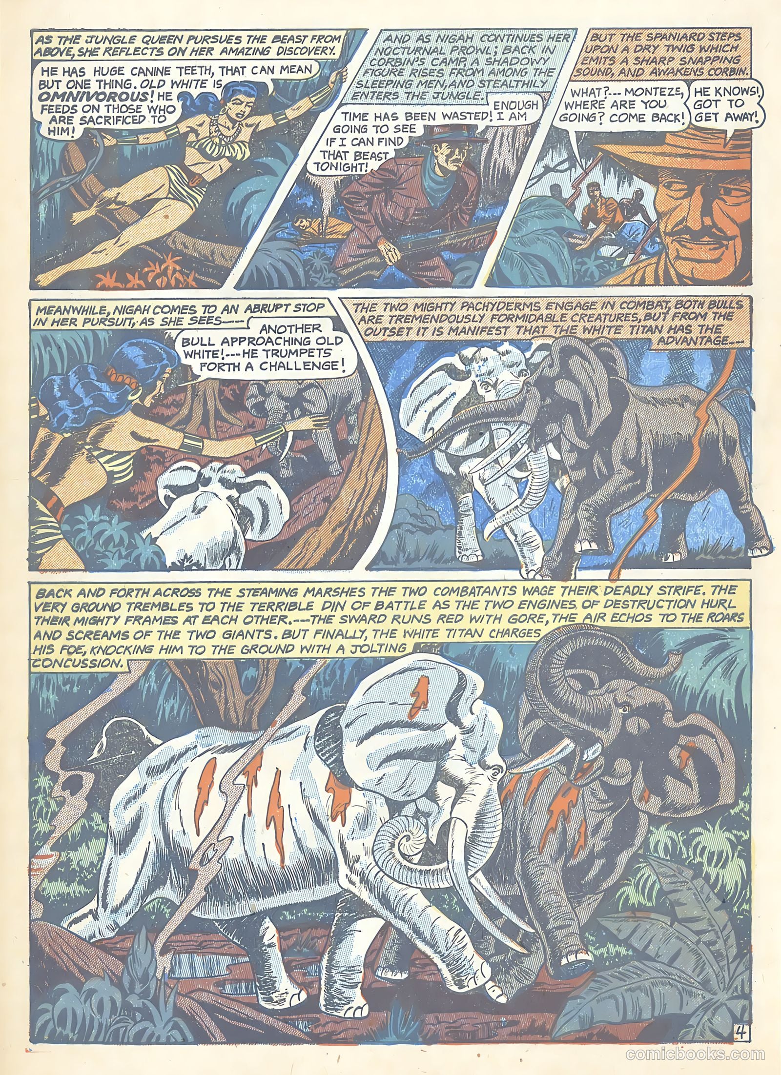 Terrors of the Jungle #5 (1953) — page 6 of 36
