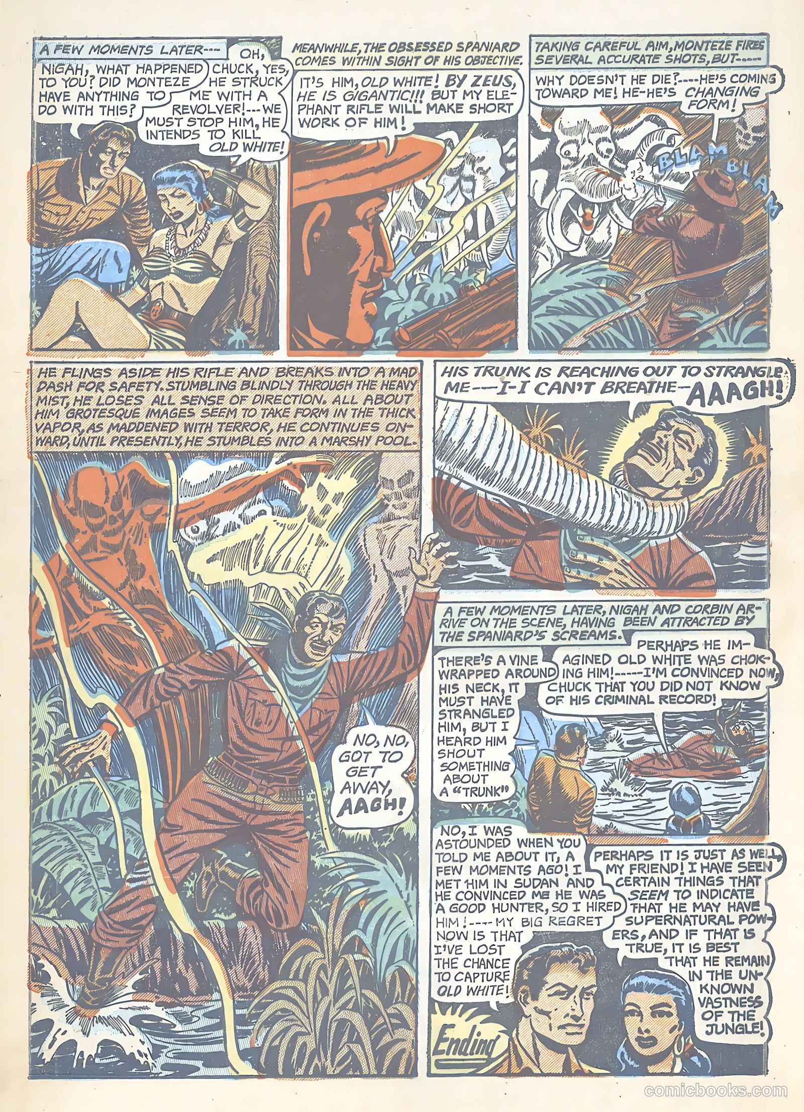 Terrors of the Jungle #5 (1953) — page 8 of 36