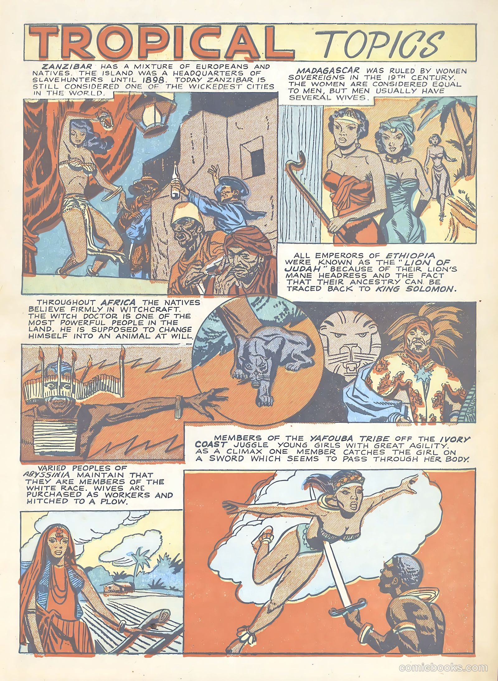 Terrors of the Jungle #5 (1953) — page 9 of 36