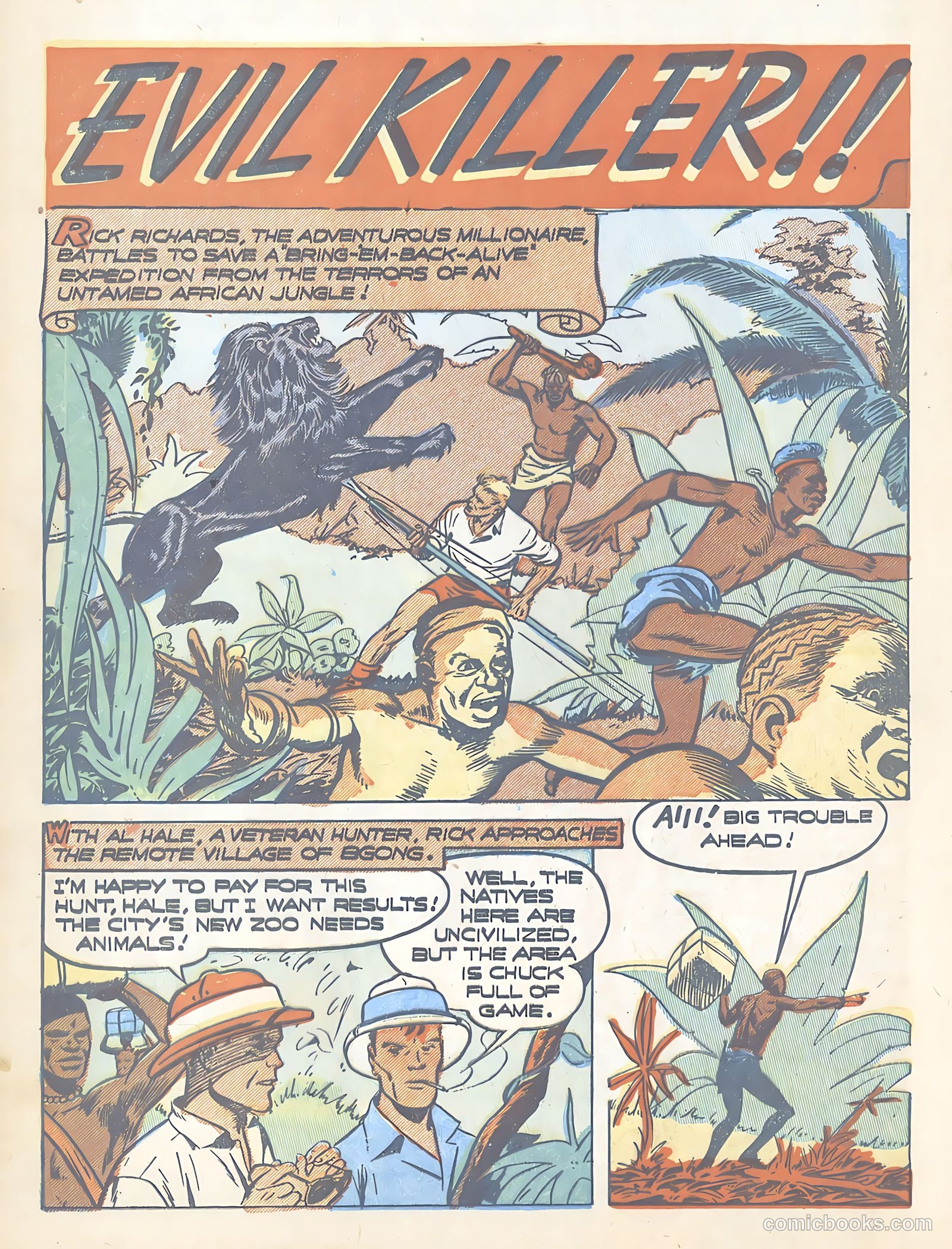 Terrors of the Jungle #5 (1953) — page 12 of 36
