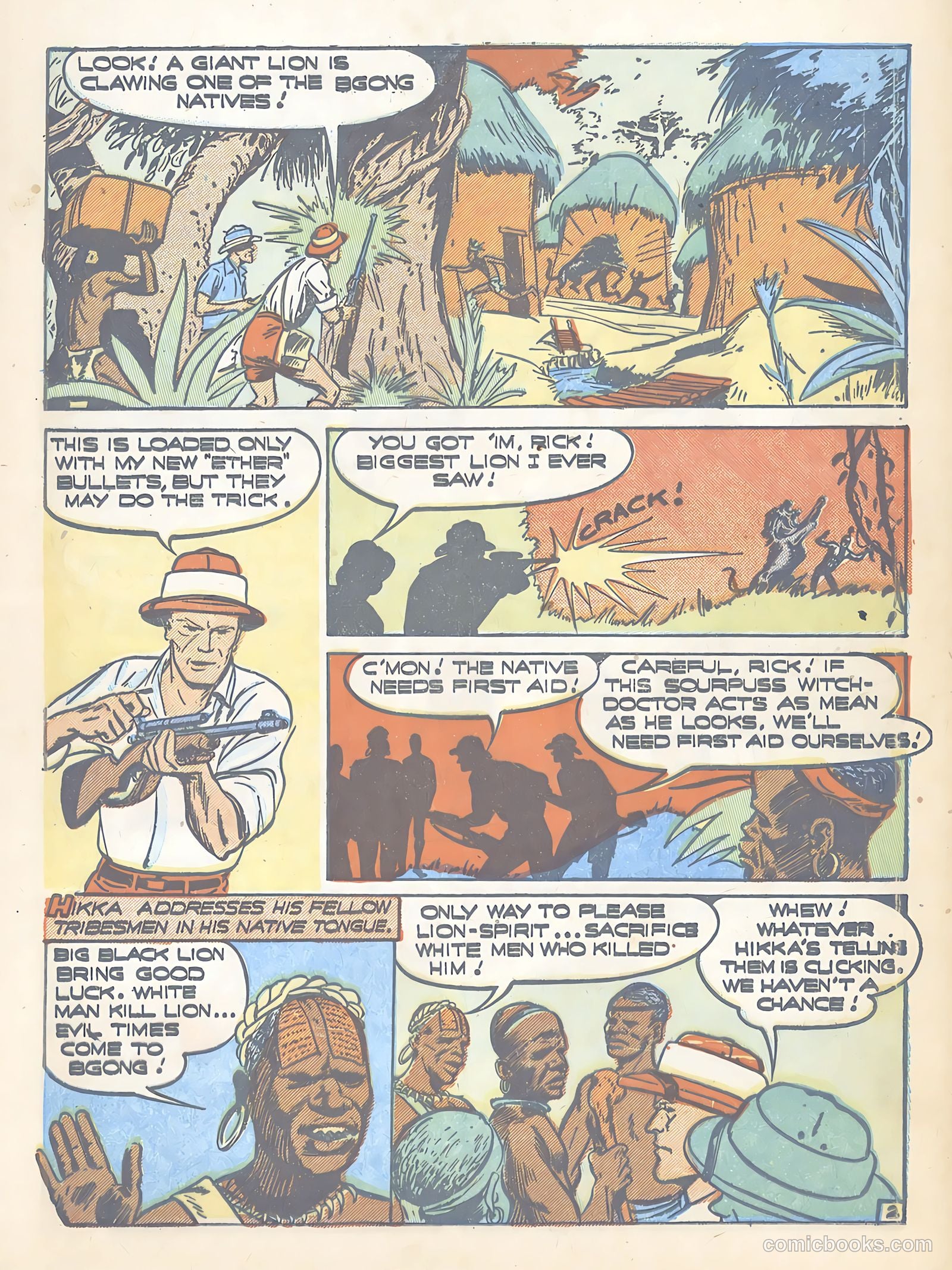 Terrors of the Jungle #5 (1953) — page 13 of 36