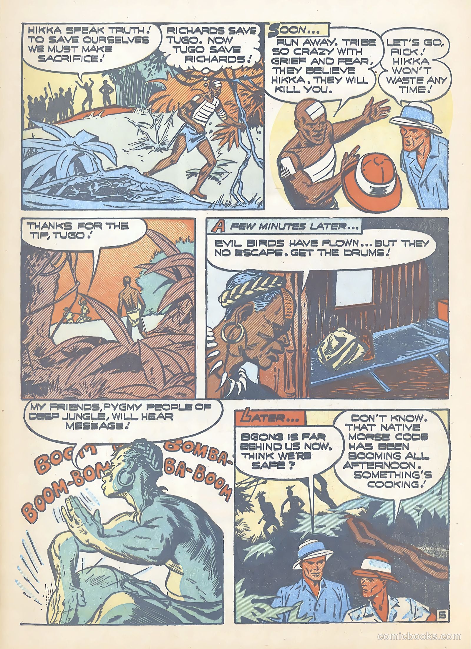 Terrors of the Jungle #5 (1953) — page 16 of 36