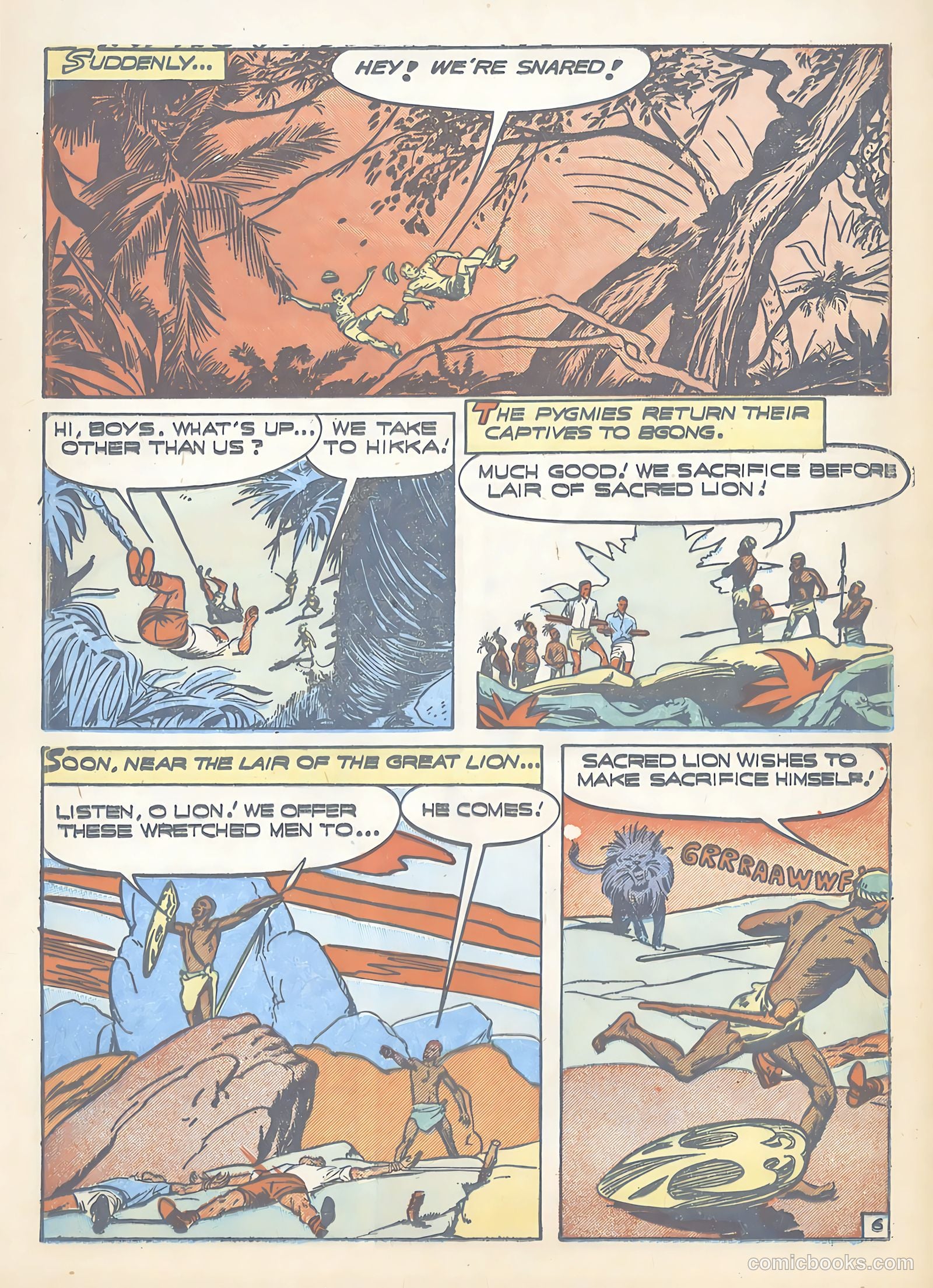 Terrors of the Jungle #5 (1953) — page 17 of 36