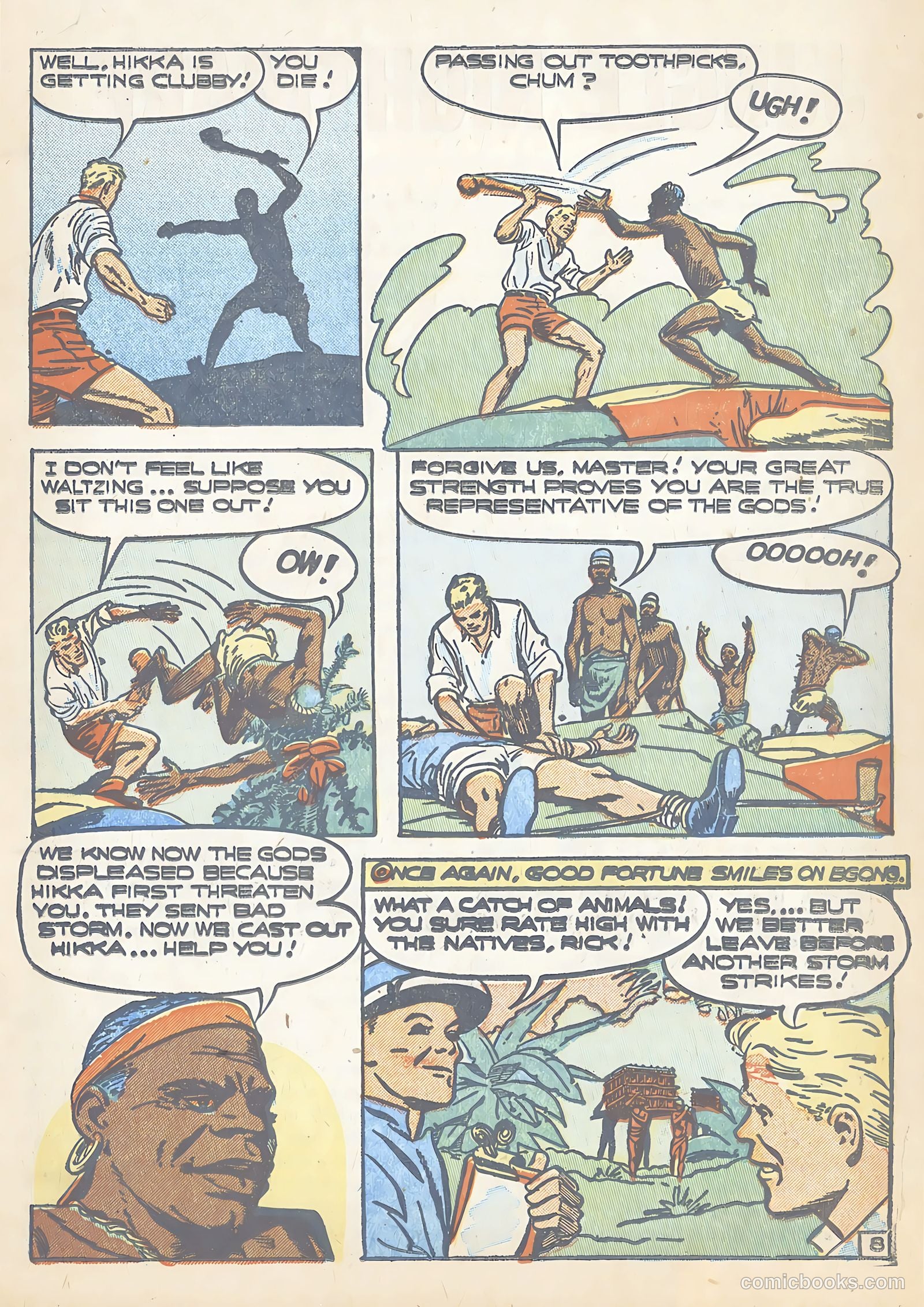 Terrors of the Jungle #5 (1953) — page 19 of 36