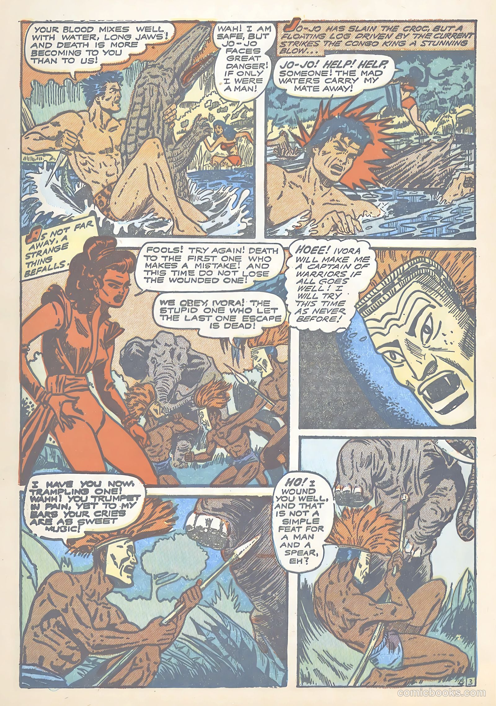 Terrors of the Jungle #5 (1953) — page 24 of 36