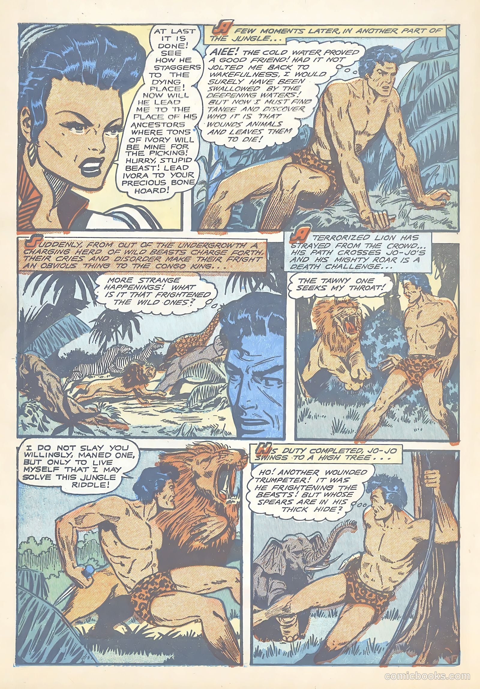 Terrors of the Jungle #5 (1953) — page 28 of 36