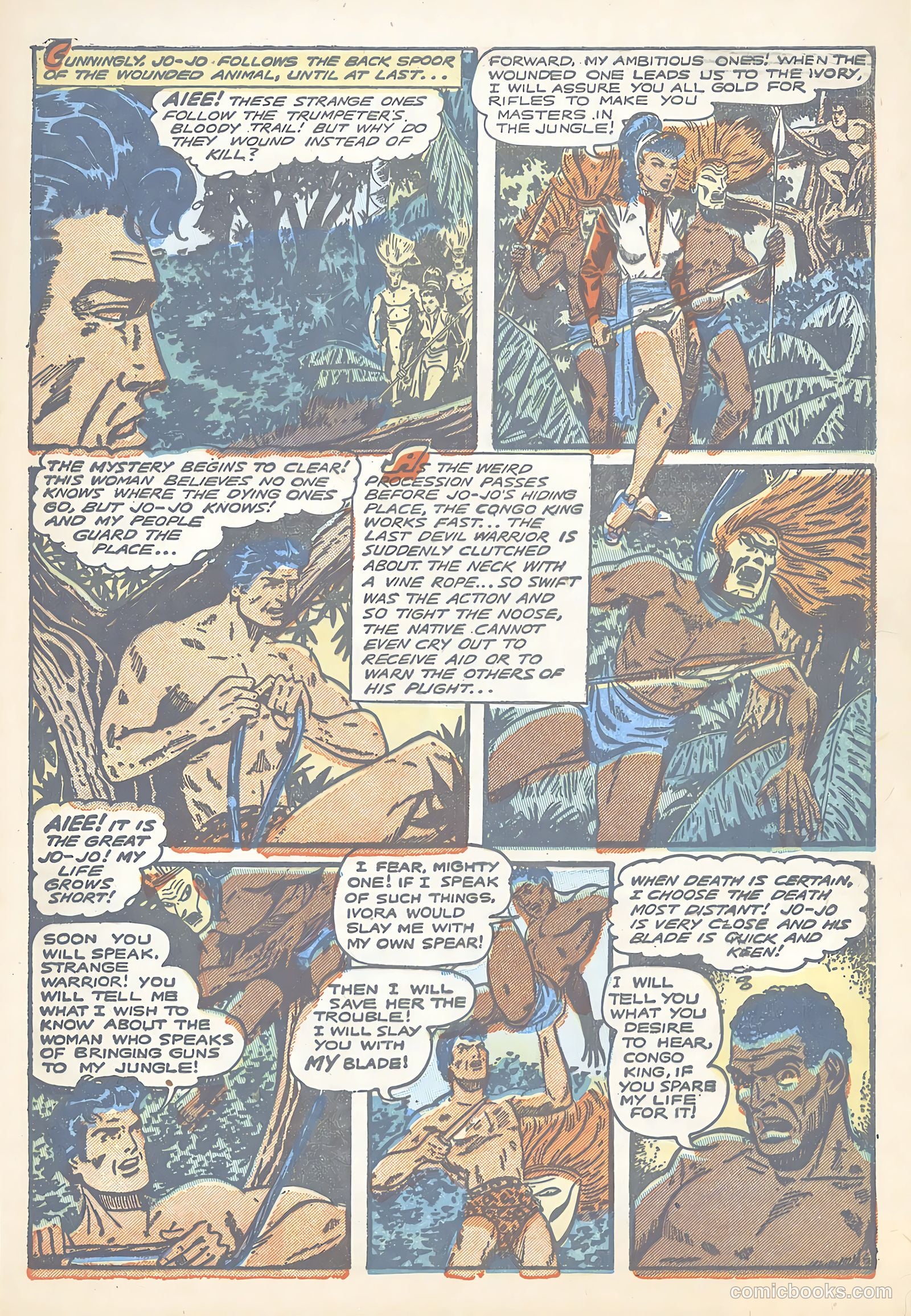 Terrors of the Jungle #5 (1953) — page 29 of 36