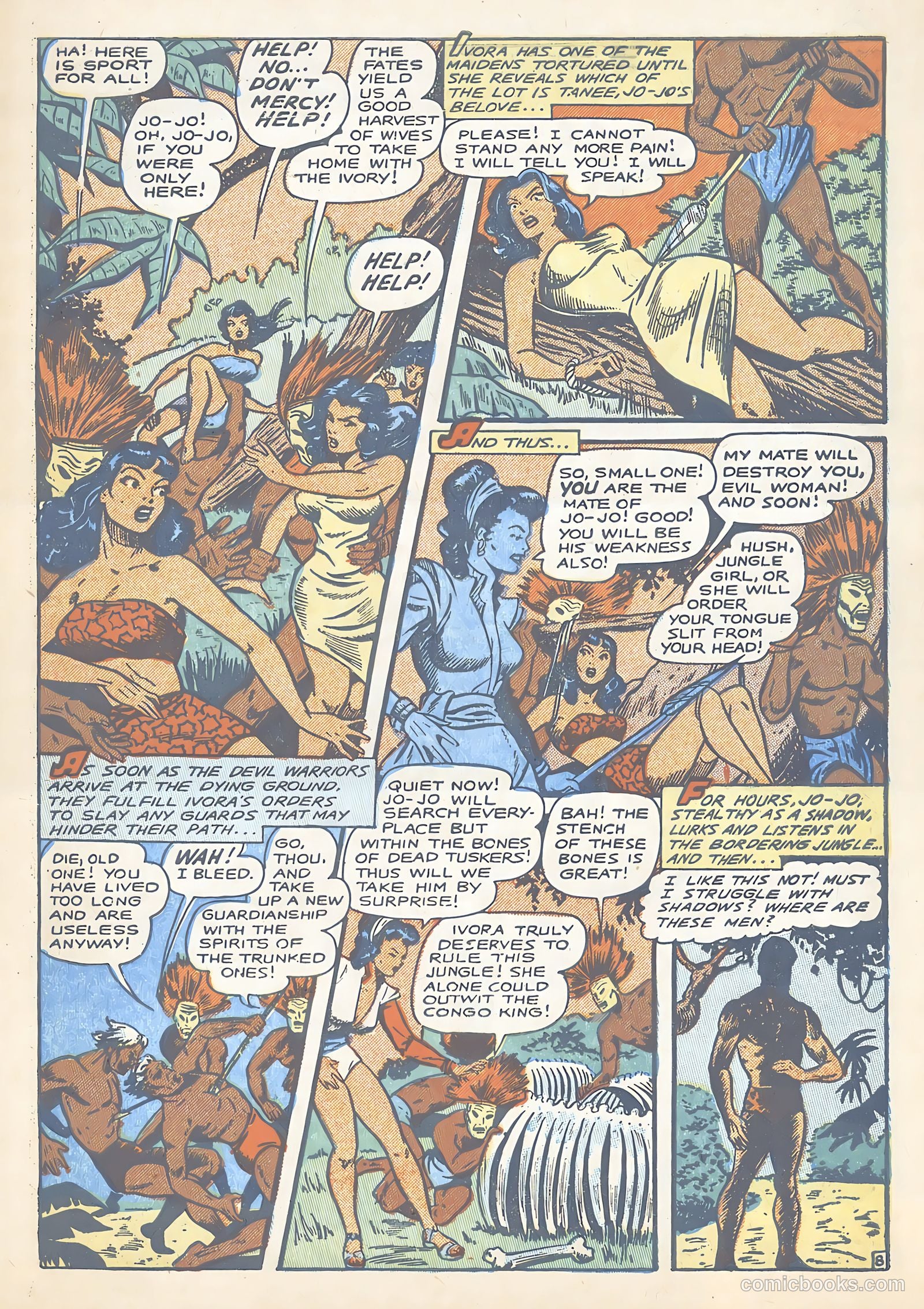 Terrors of the Jungle #5 (1953) — page 31 of 36