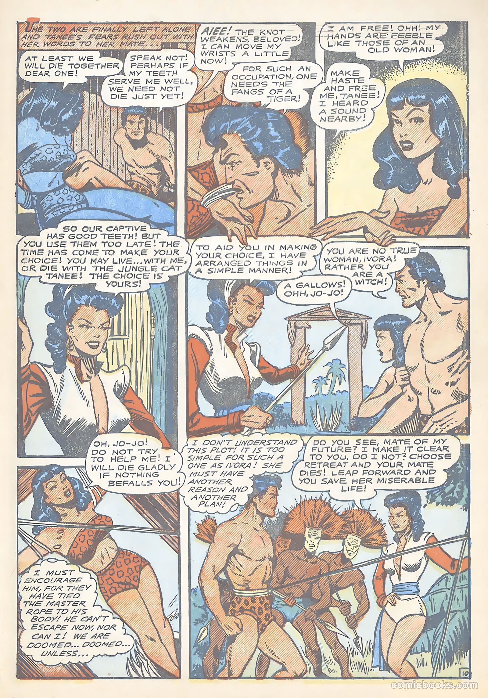 Terrors of the Jungle #5 (1953) — page 33 of 36