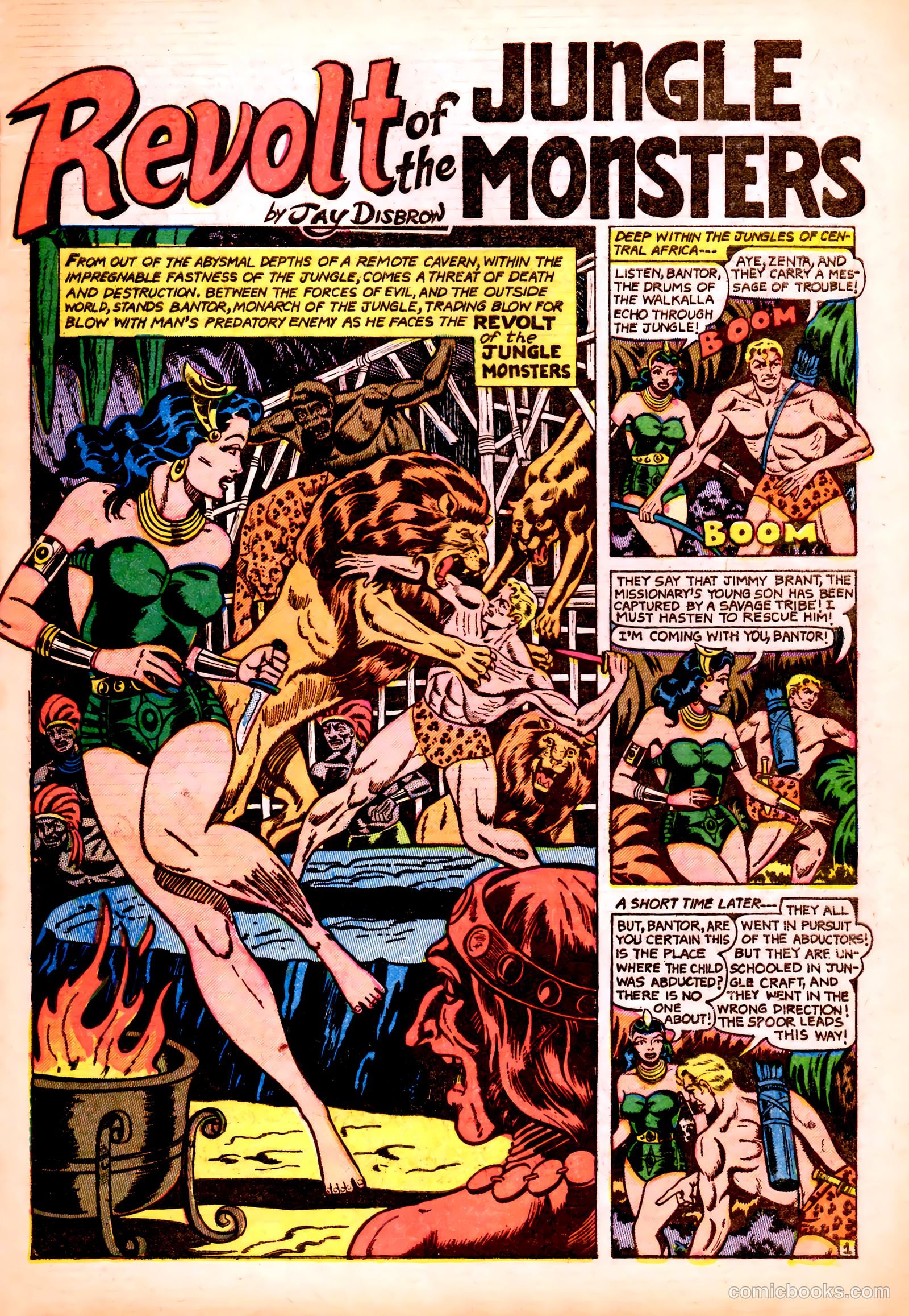 Terrors of the Jungle #6 (1953) — page 3 of 36