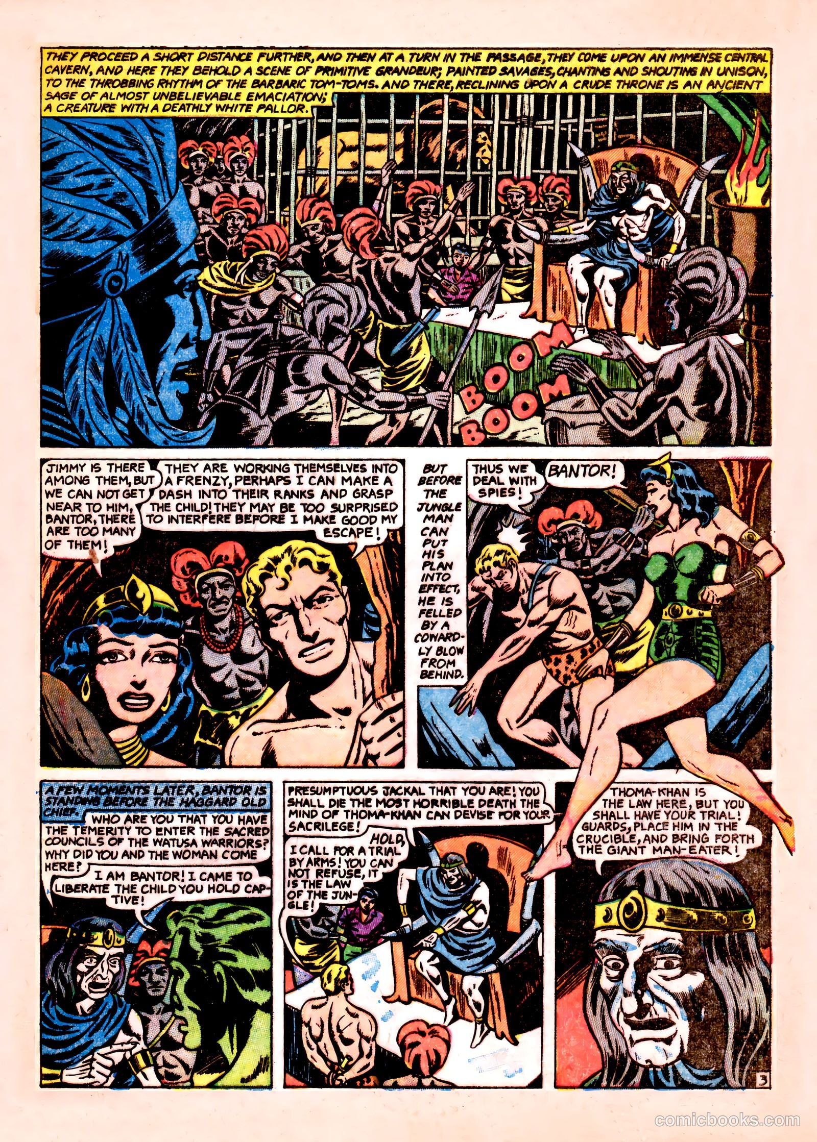 Terrors of the Jungle #6 (1953) — page 5 of 36