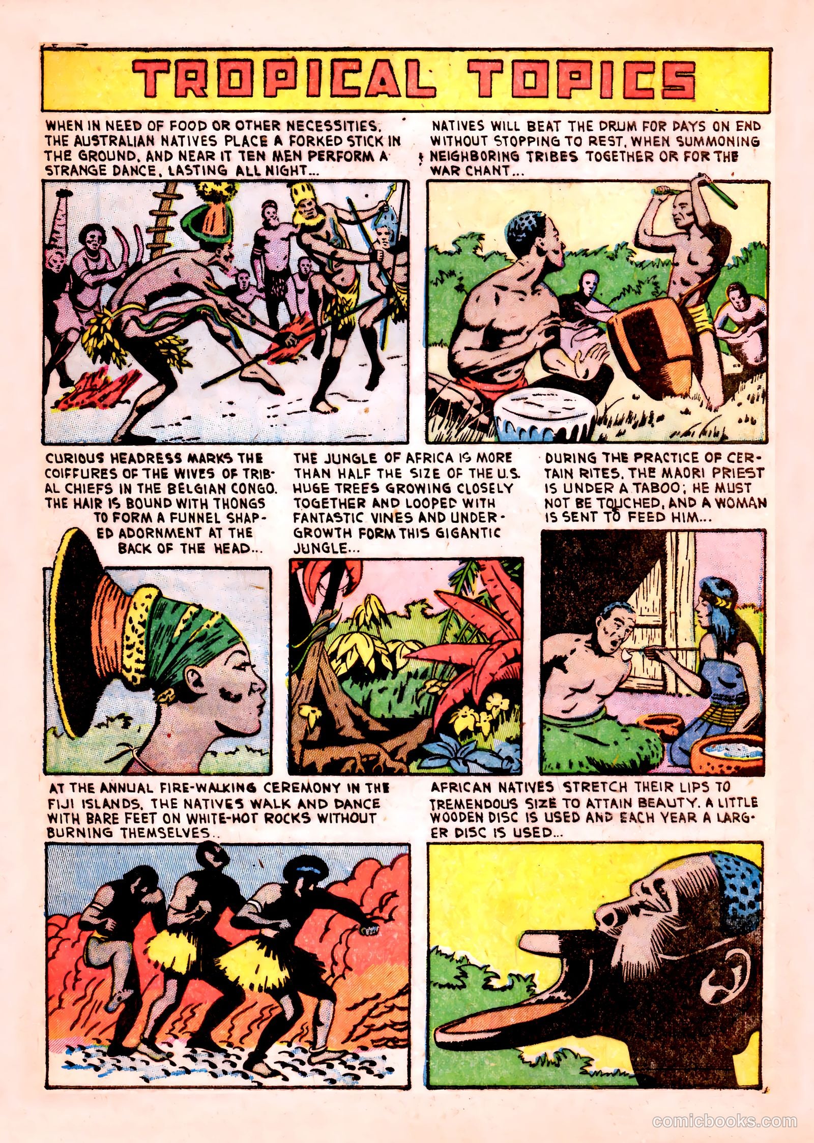 Terrors of the Jungle #6 (1953) — page 9 of 36