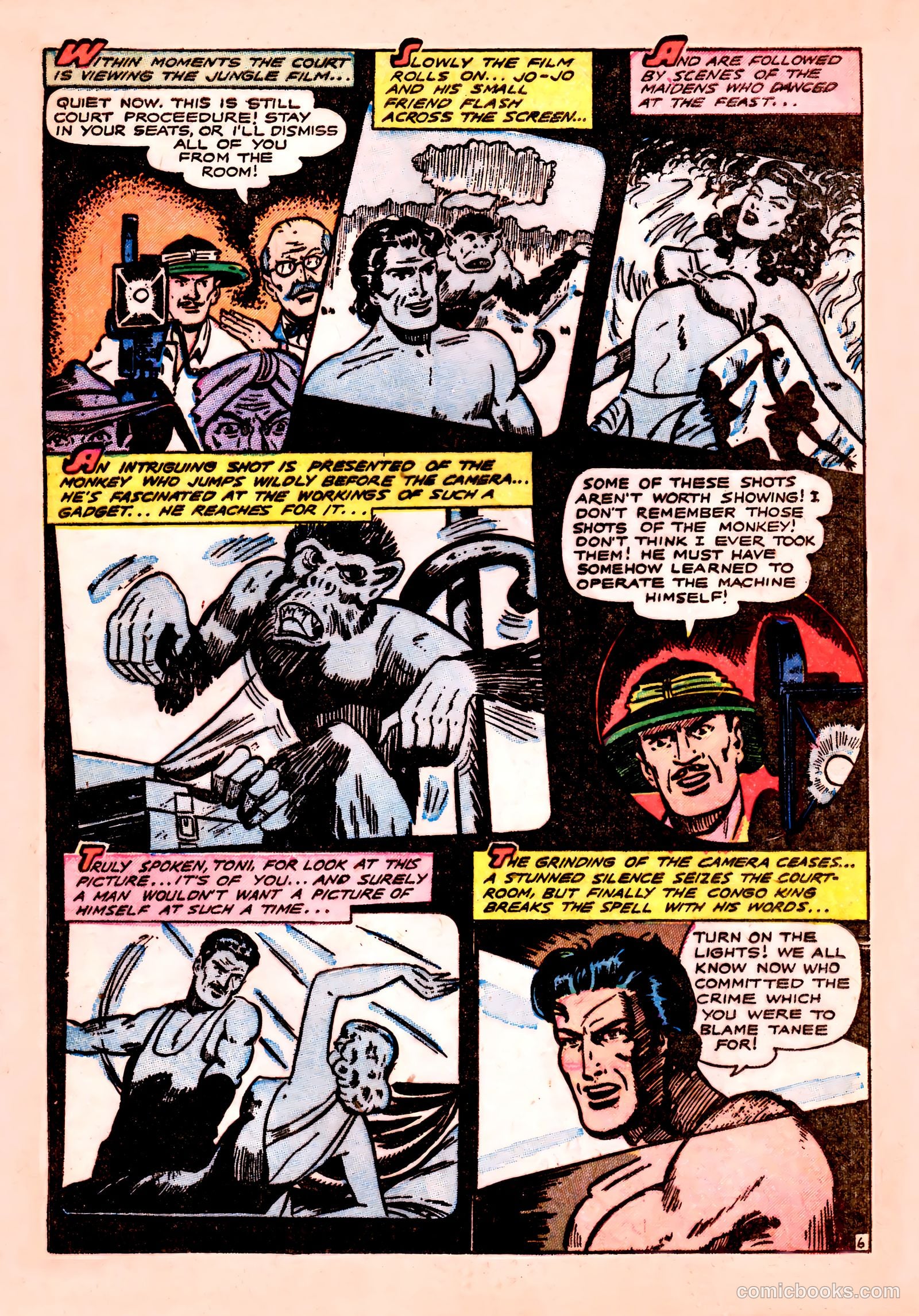 Terrors of the Jungle #6 (1953) — page 17 of 36
