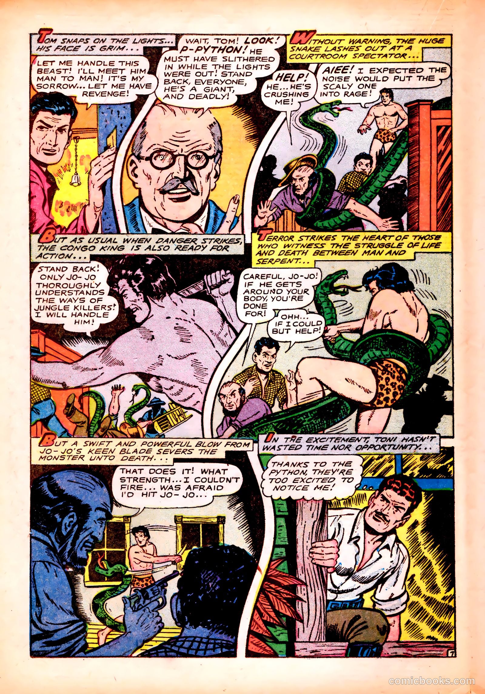 Terrors of the Jungle #6 (1953) — page 18 of 36