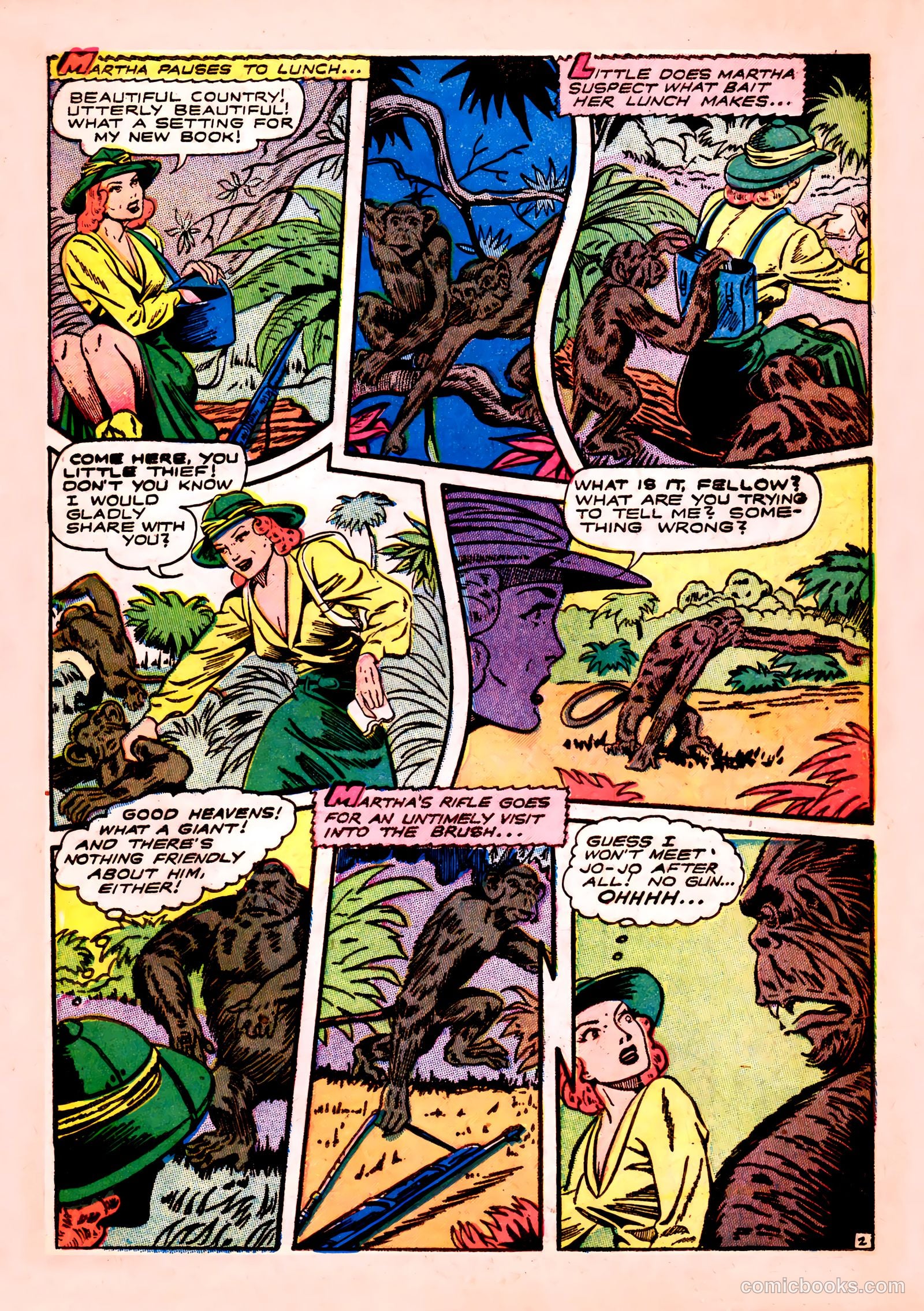 Terrors of the Jungle #6 (1953) — page 23 of 36