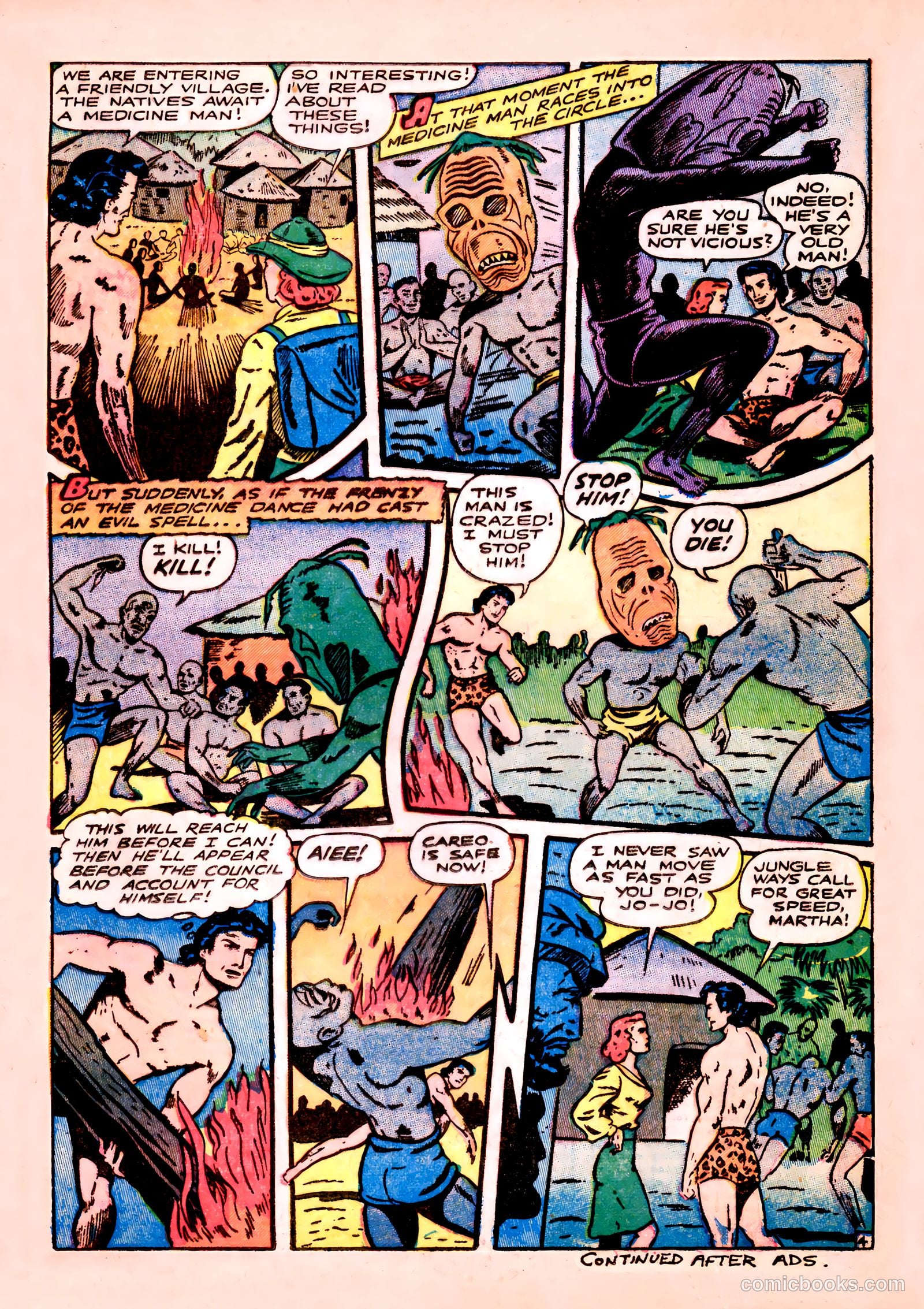 Terrors of the Jungle #6 (1953) — page 25 of 36