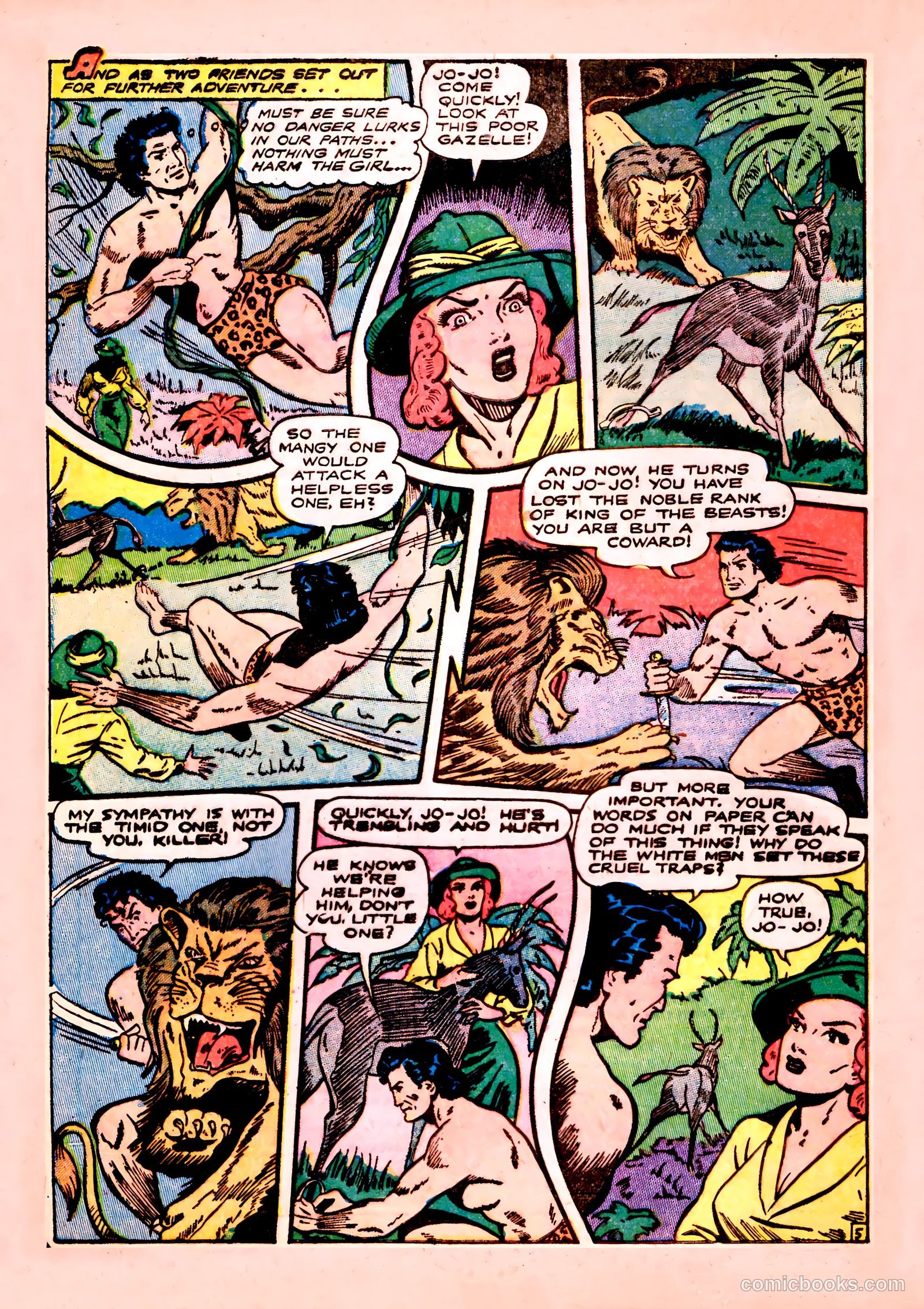 Terrors of the Jungle #6 (1953) — page 28 of 36