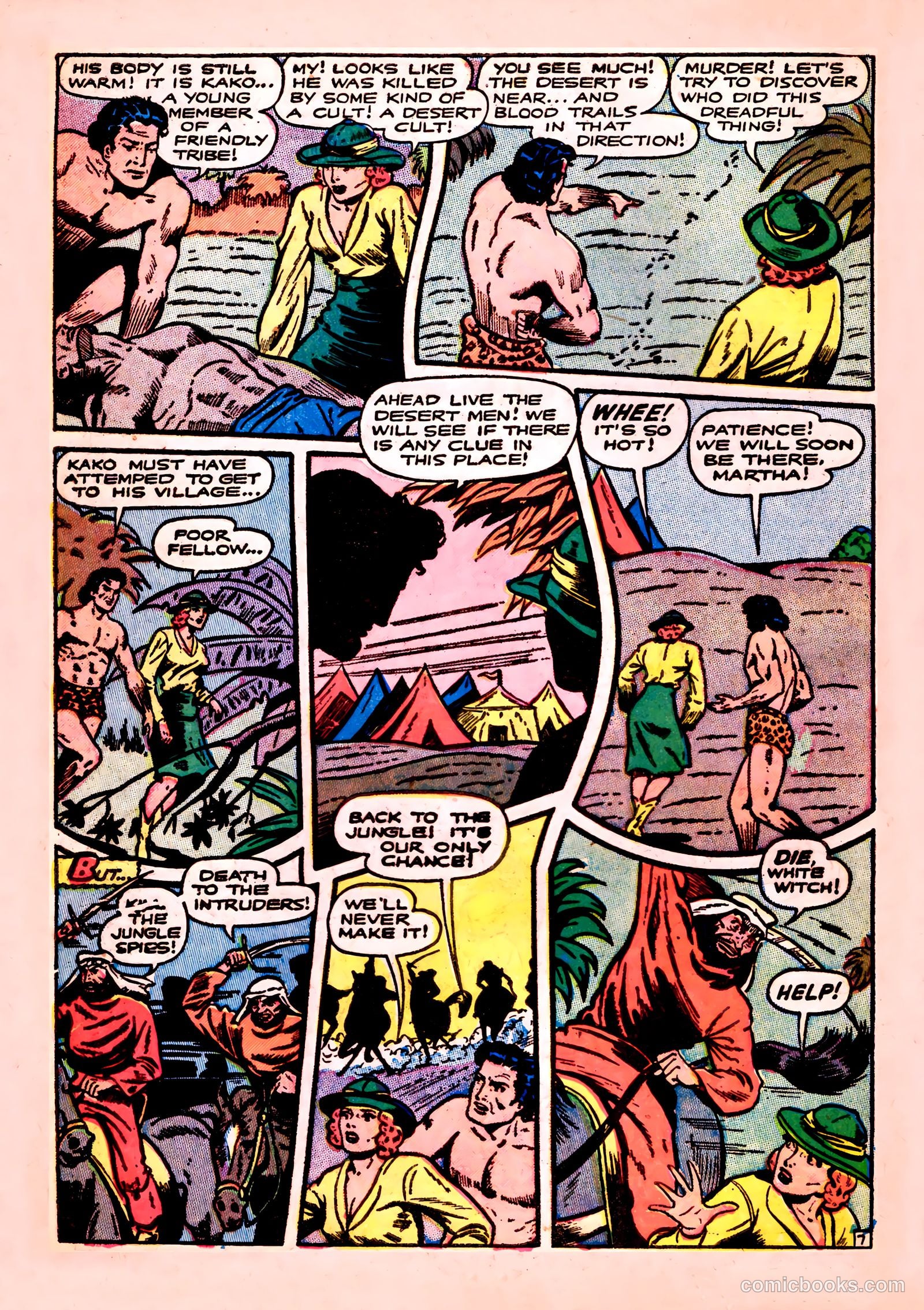 Terrors of the Jungle #6 (1953) — page 30 of 36