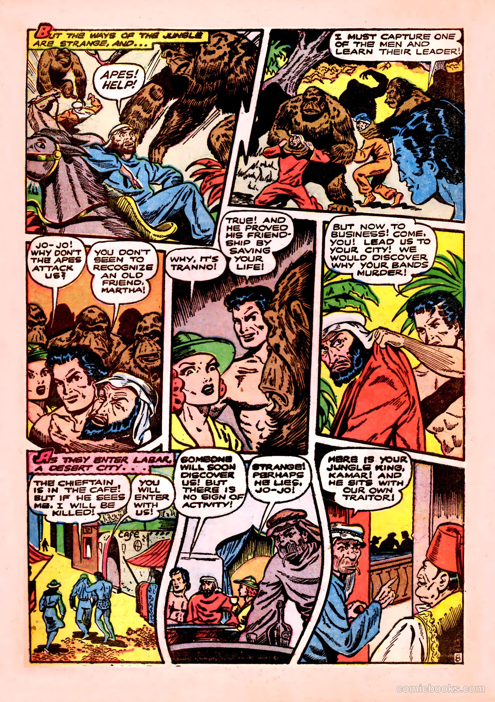 Terrors of the Jungle #6 (1953) — page 31 of 36
