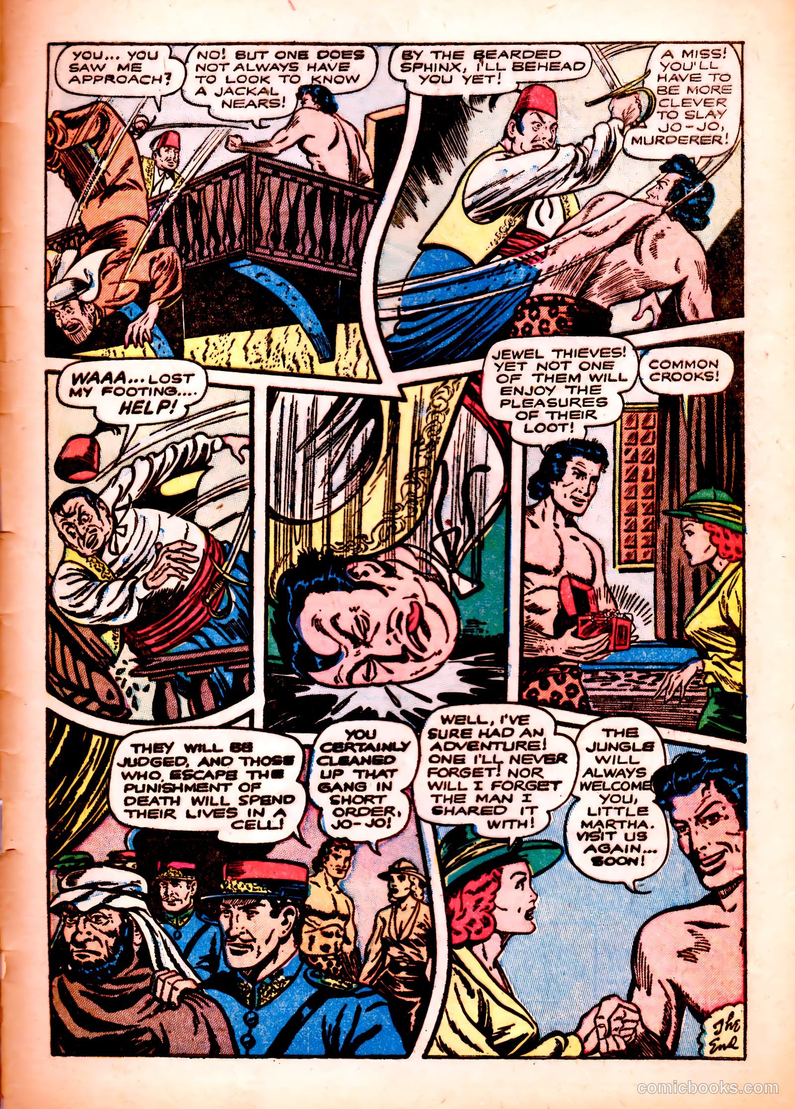 Terrors of the Jungle #6 (1953) — page 33 of 36