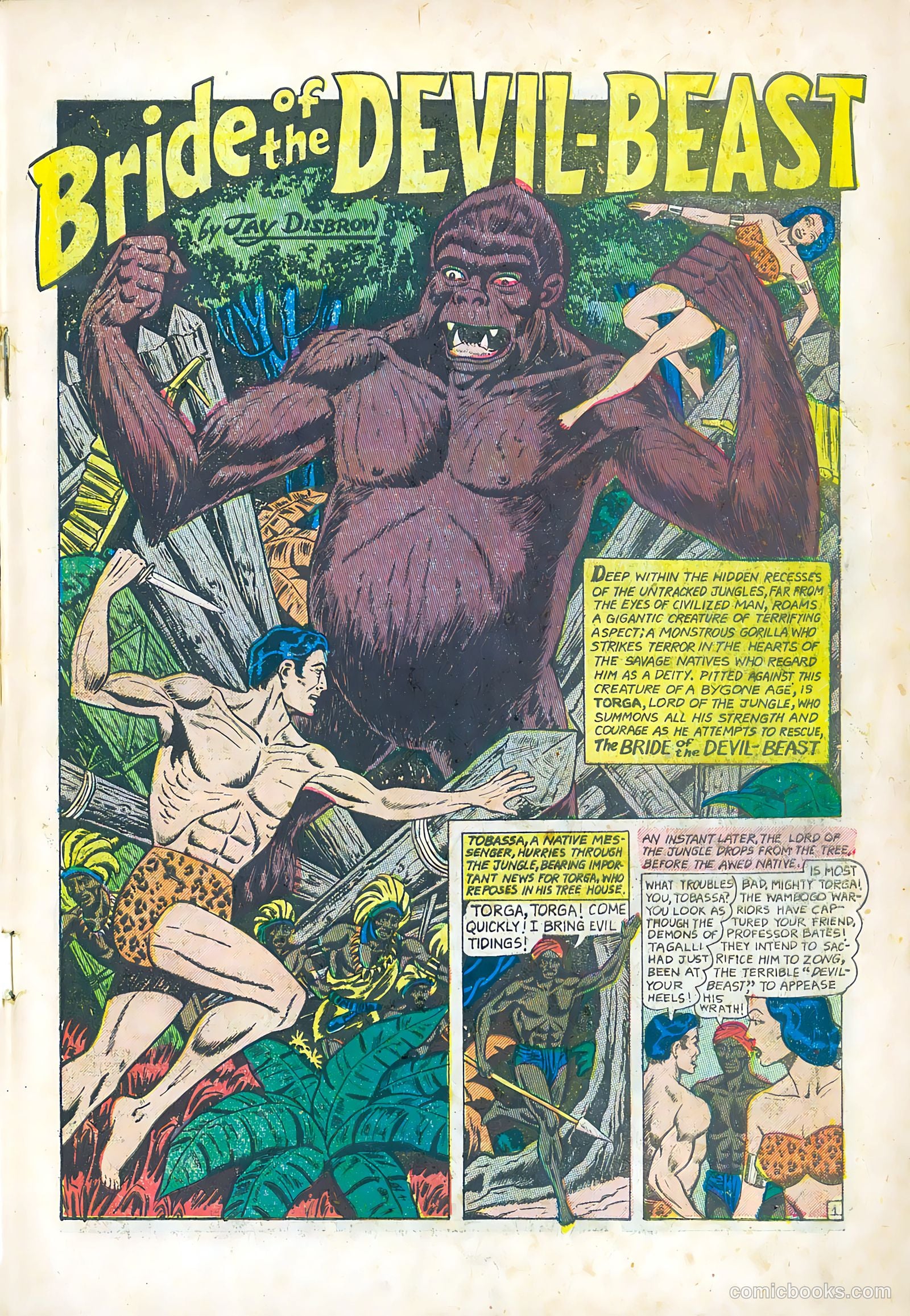 Terrors of the Jungle #7 (1953) — page 3 of 36