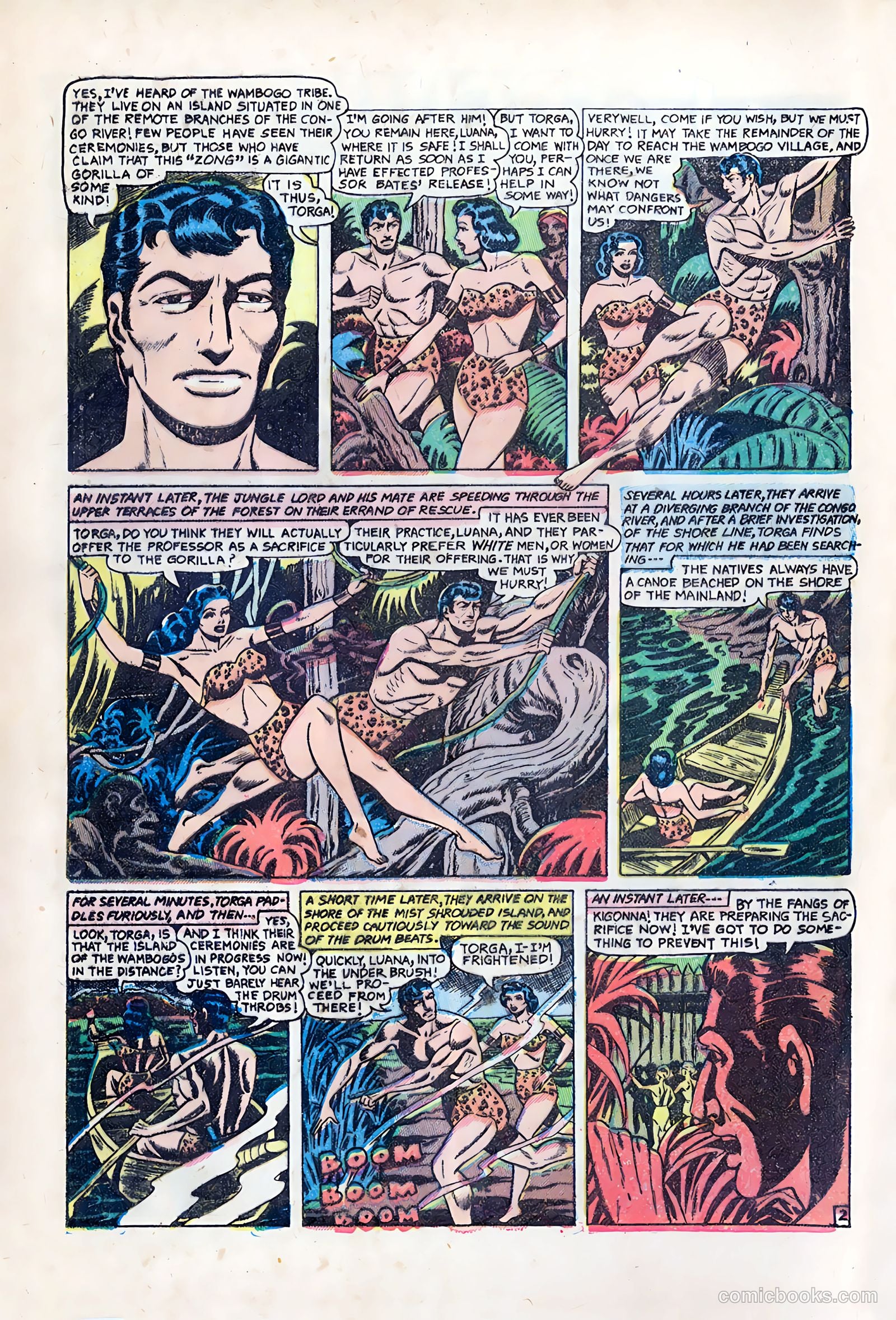 Terrors of the Jungle #7 (1953) — page 4 of 36