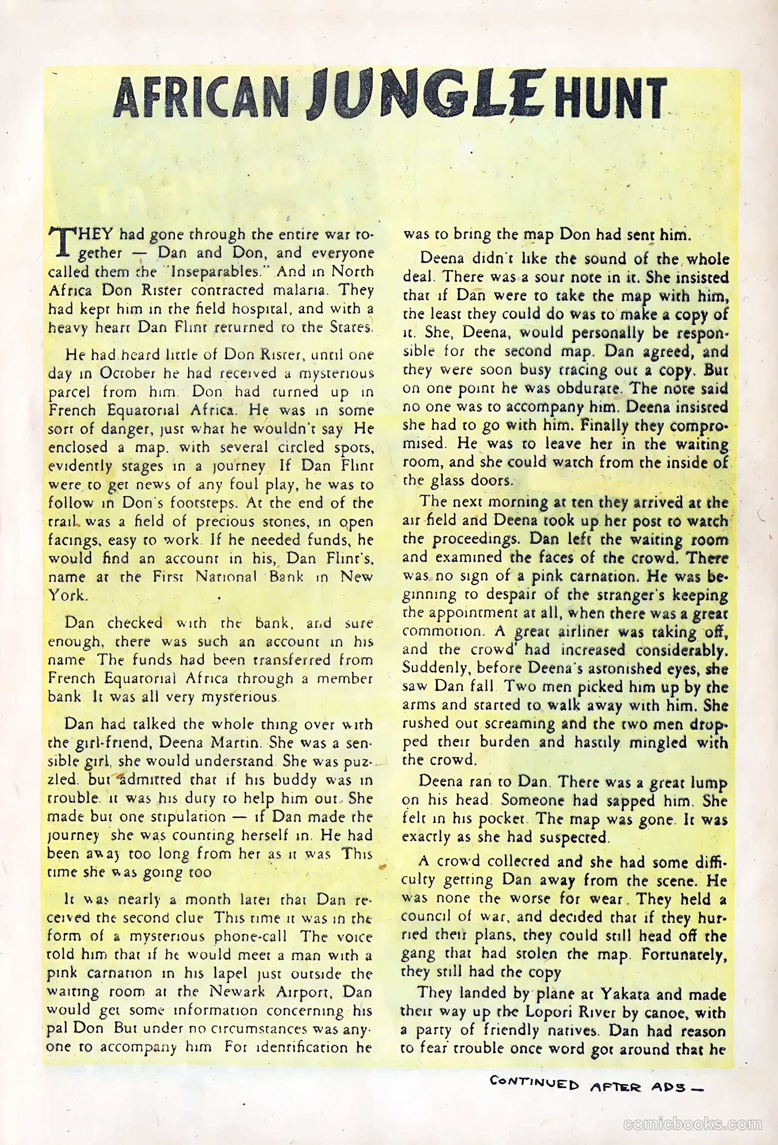 Terrors of the Jungle #7 (1953) — page 9 of 36