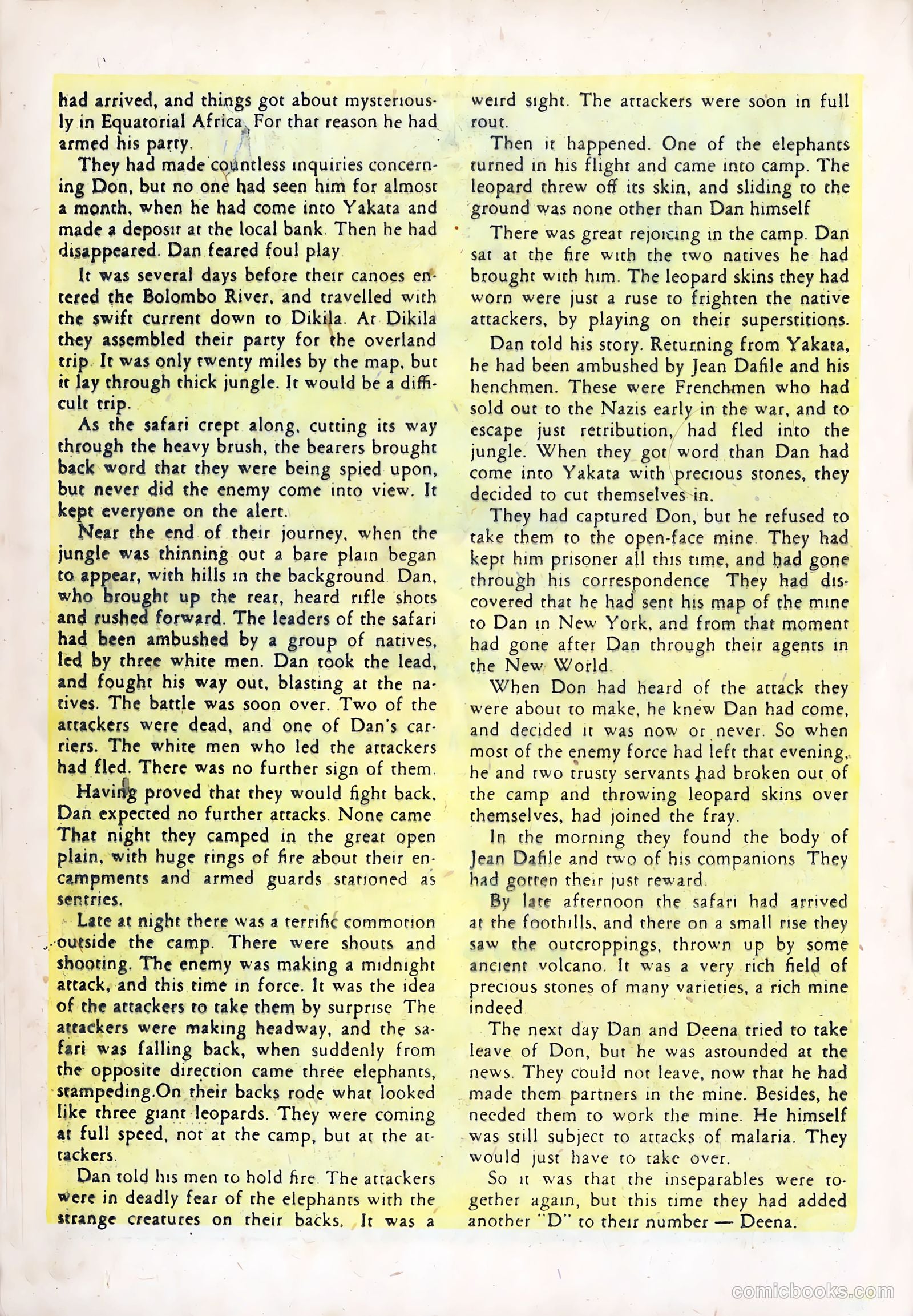 Terrors of the Jungle #7 (1953) — page 12 of 36