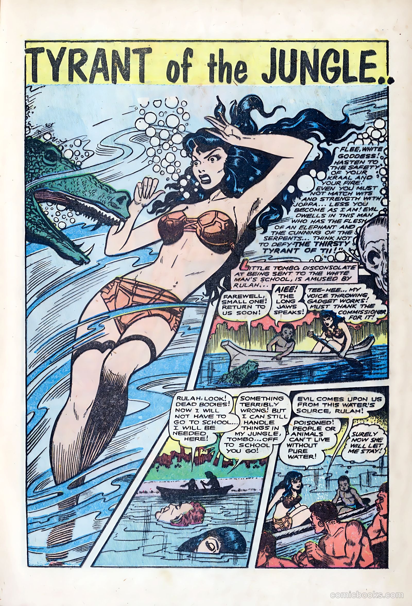 Terrors of the Jungle #7 (1953) — page 13 of 36