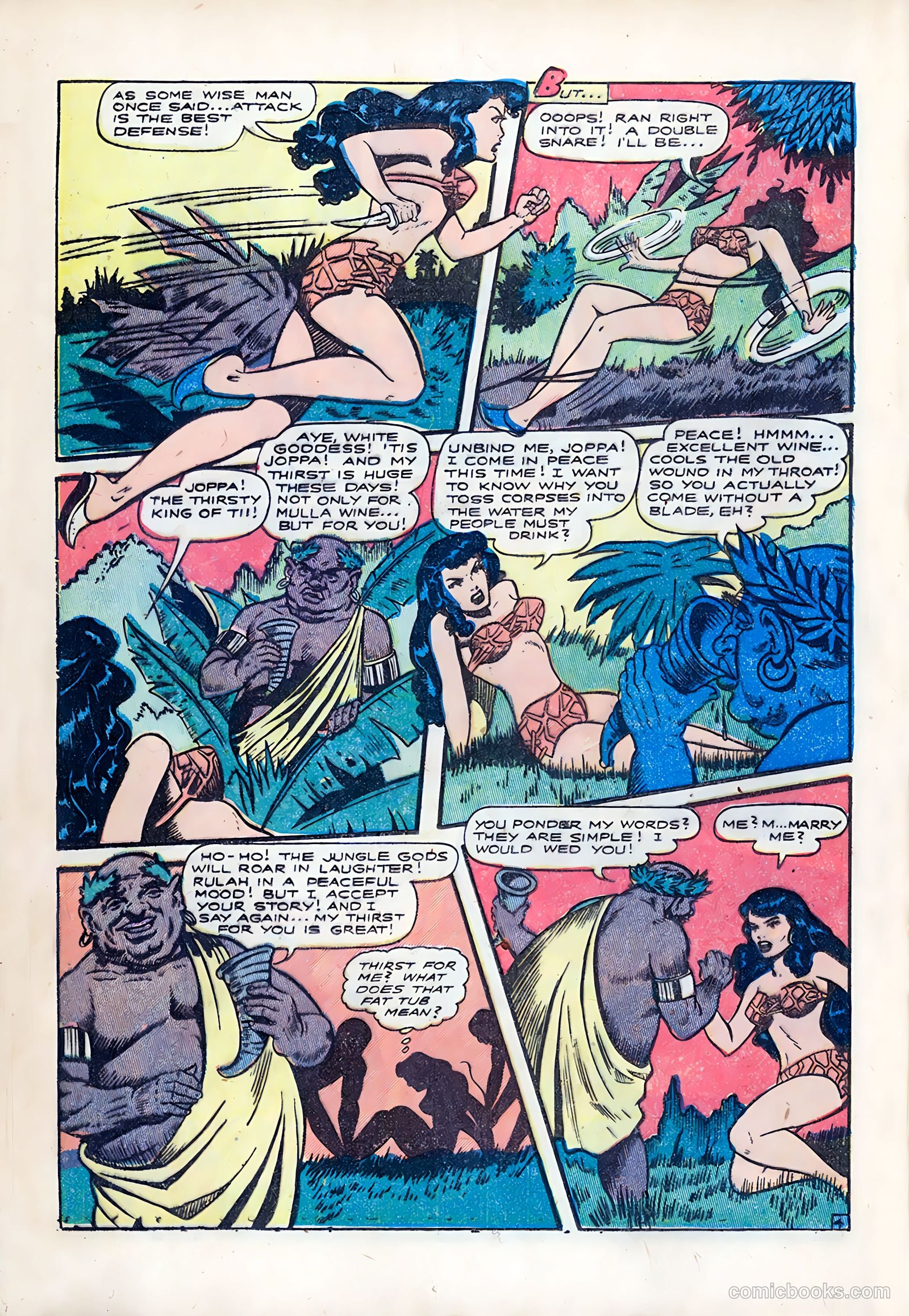 Terrors of the Jungle #7 (1953) — page 16 of 36