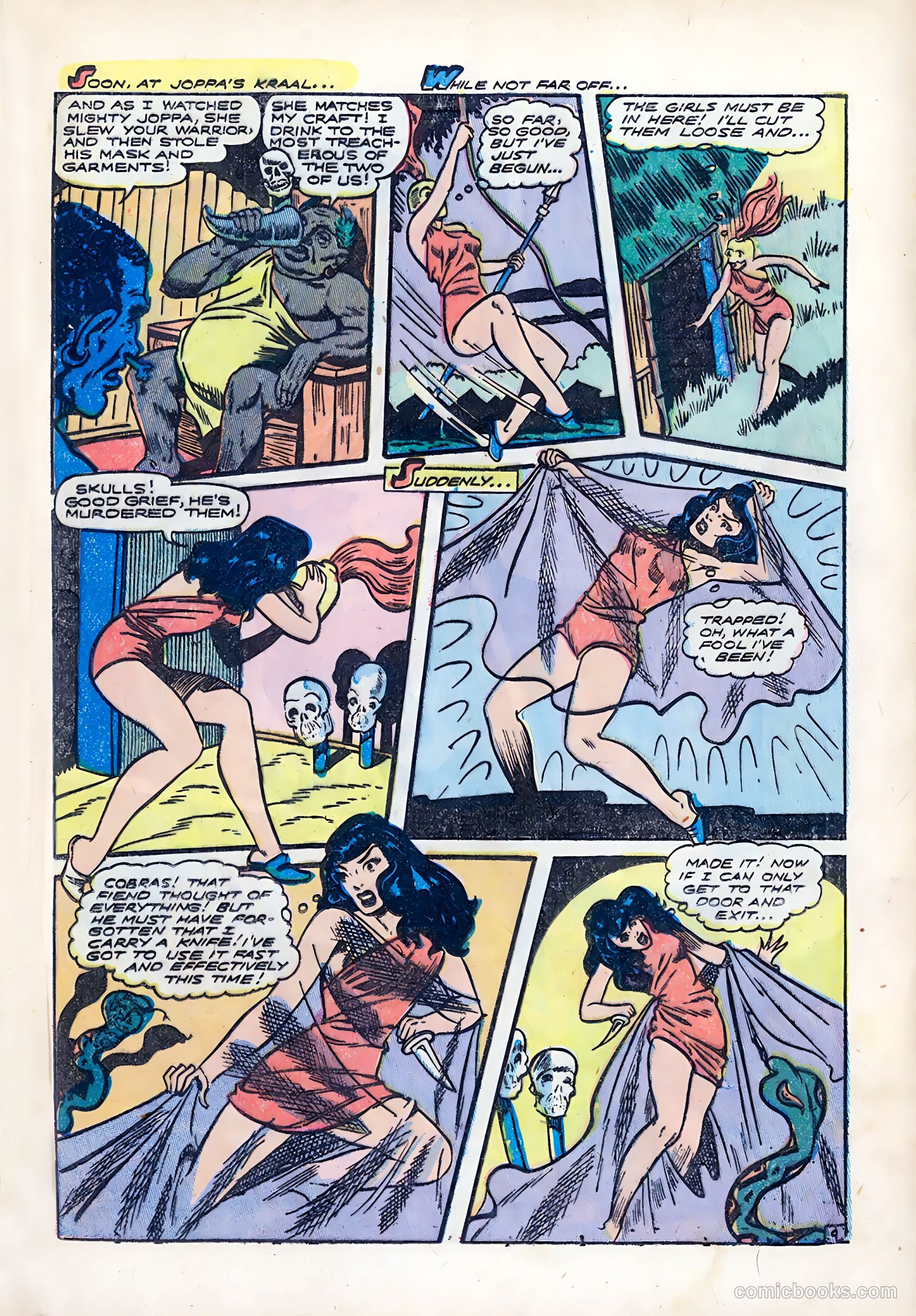 Terrors of the Jungle #7 (1953) — page 21 of 36