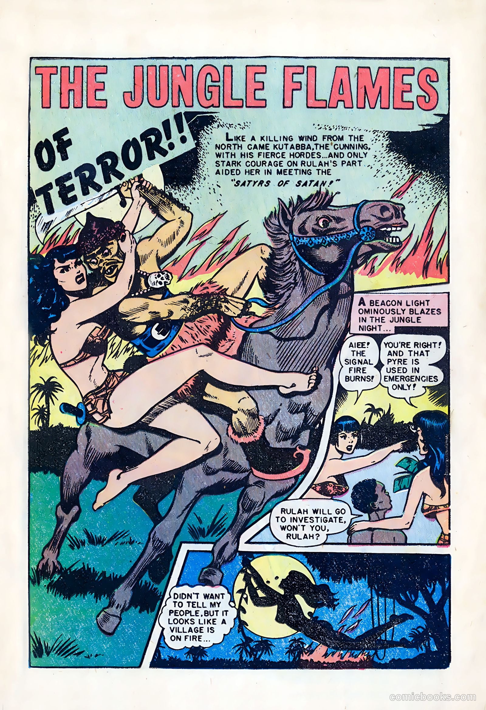 Terrors of the Jungle #7 (1953) — page 23 of 36