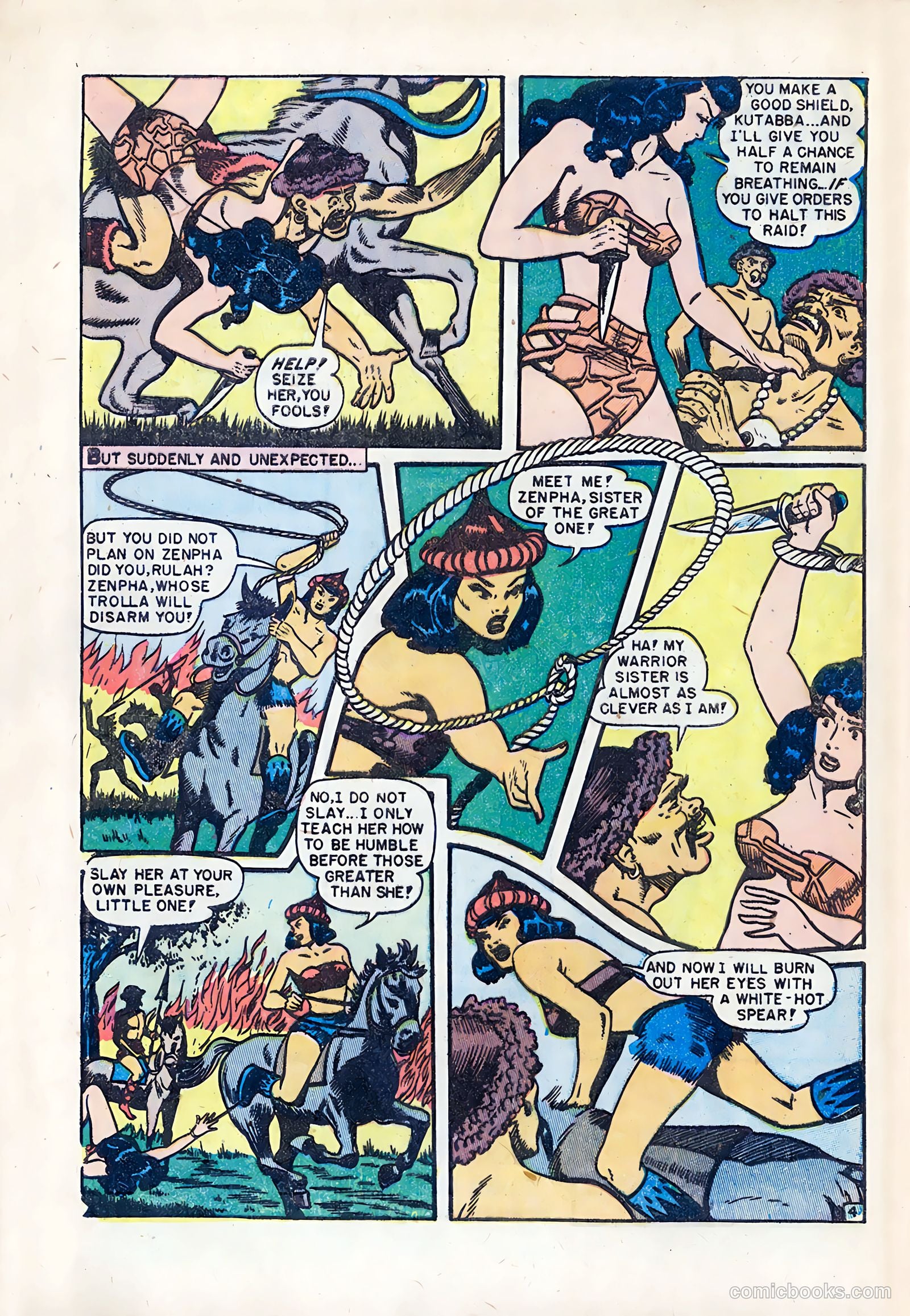 Terrors of the Jungle #7 (1953) — page 28 of 36
