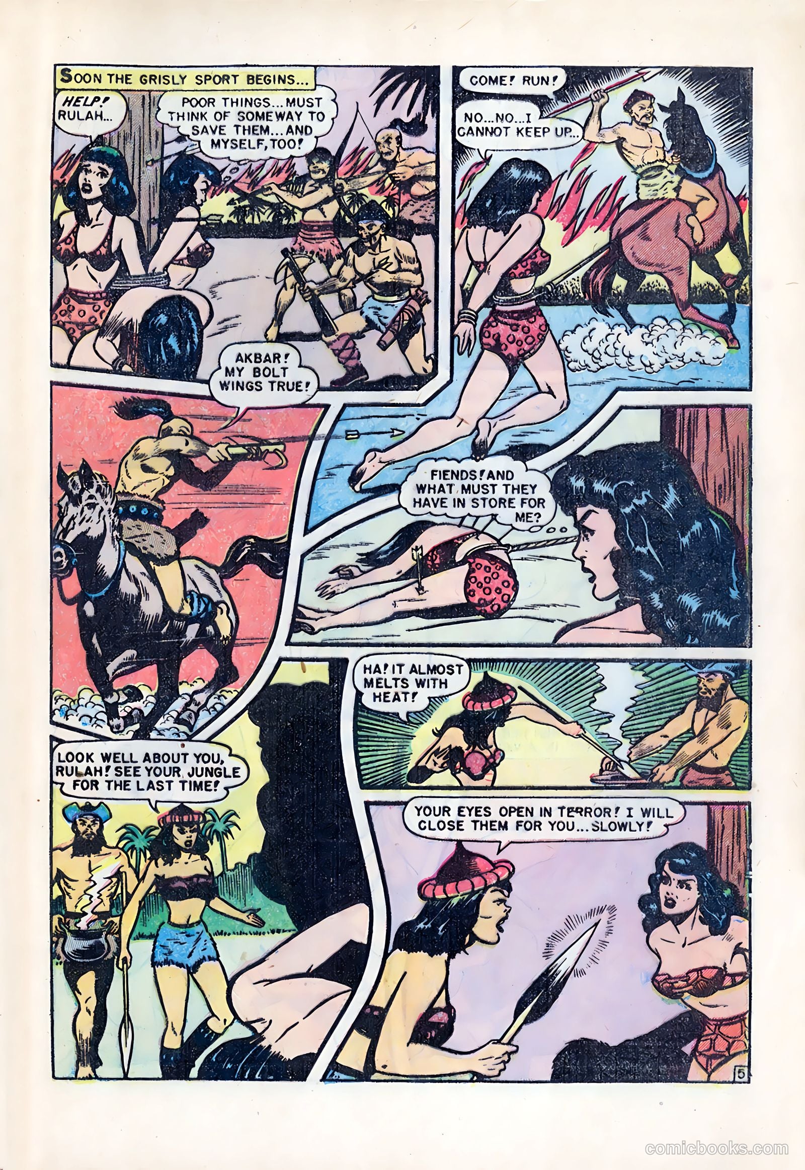 Terrors of the Jungle #7 (1953) — page 29 of 36