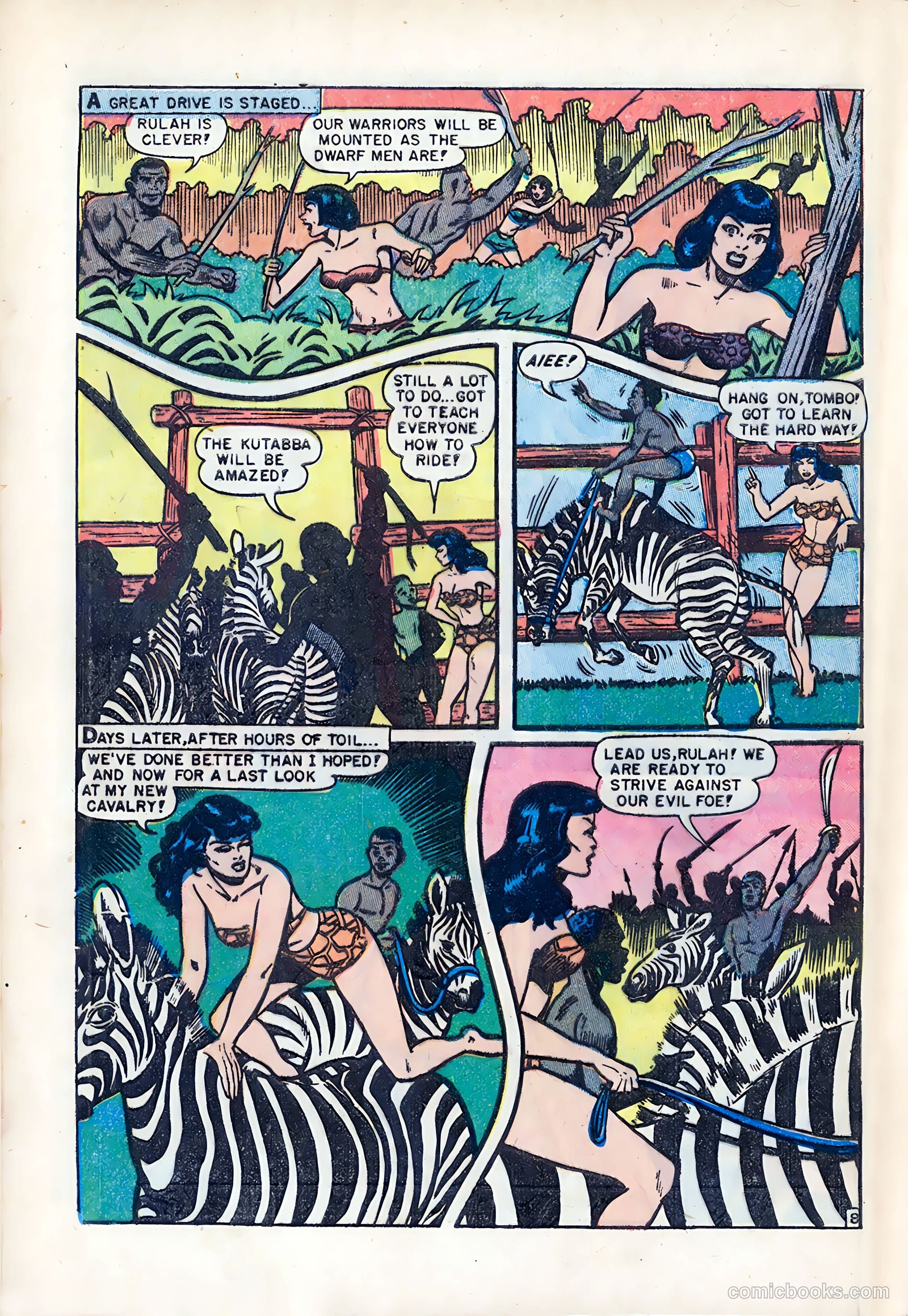 Terrors of the Jungle #7 (1953) — page 32 of 36