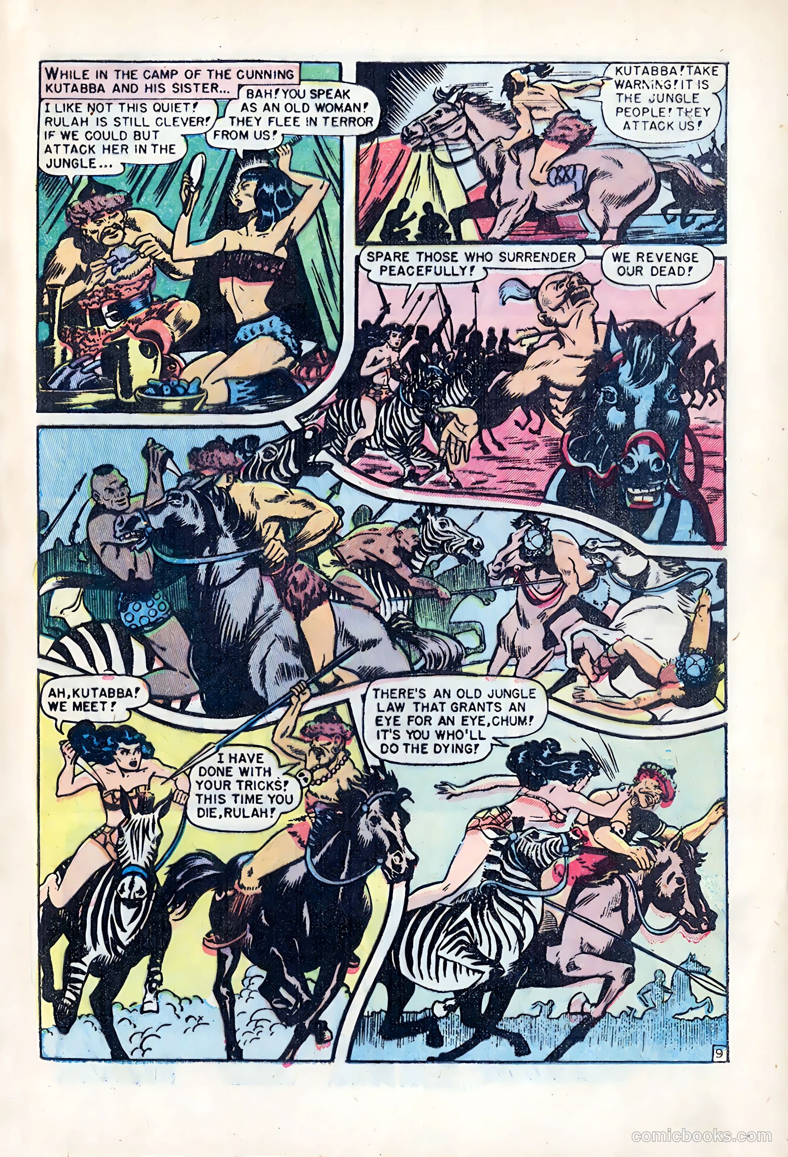 Terrors of the Jungle #7 (1953) — page 33 of 36