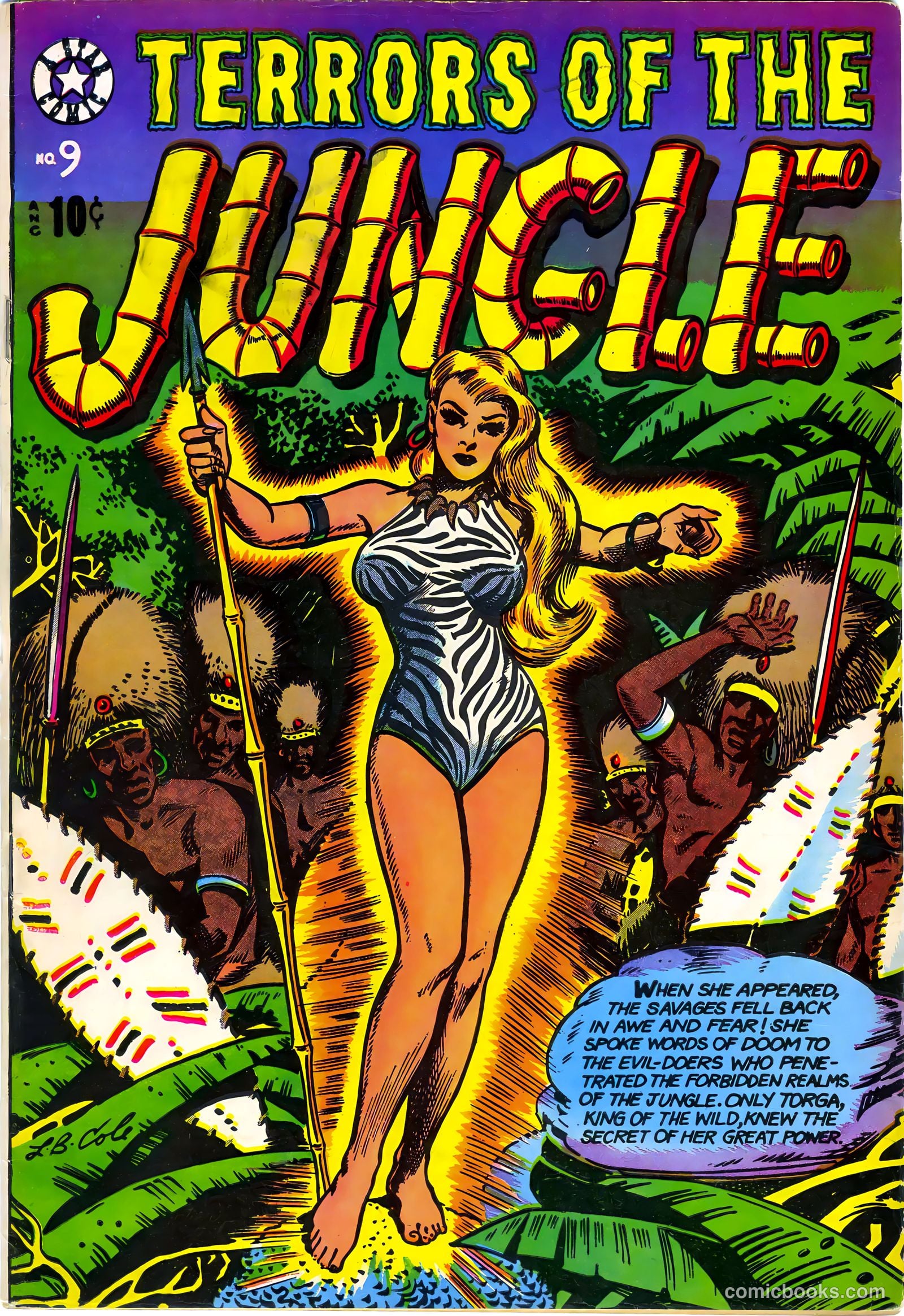 Terrors of the Jungle #9