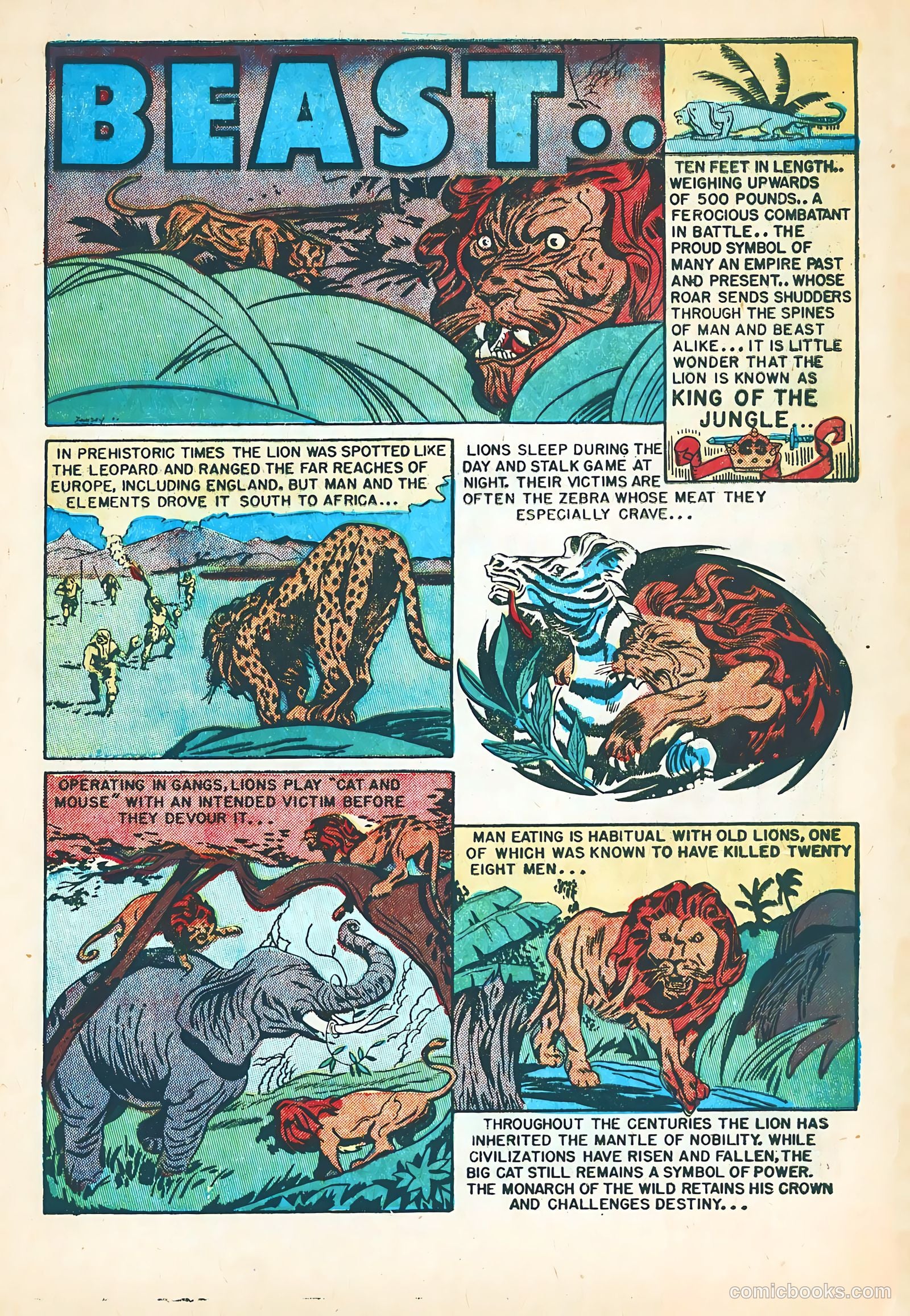 Terrors of the Jungle #9 (1954) — page 9 of 36