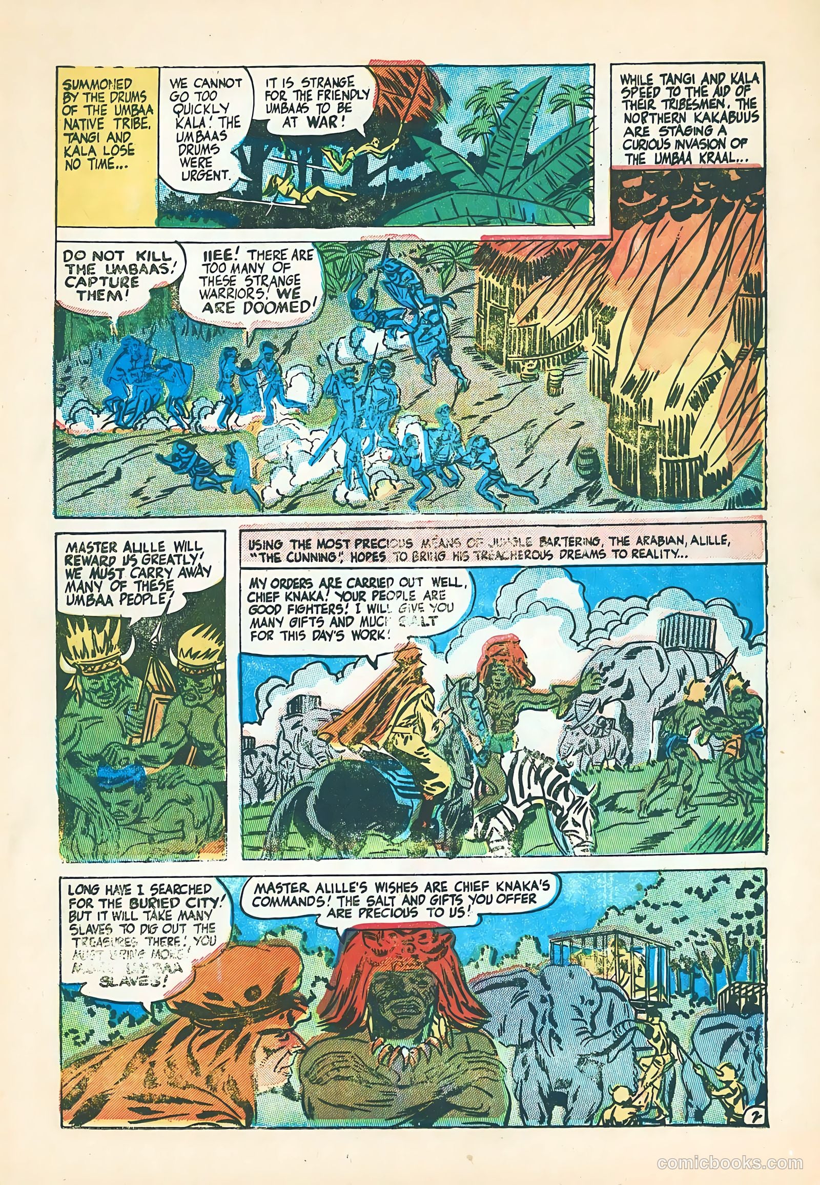 Terrors of the Jungle #9 (1954) — page 13 of 36