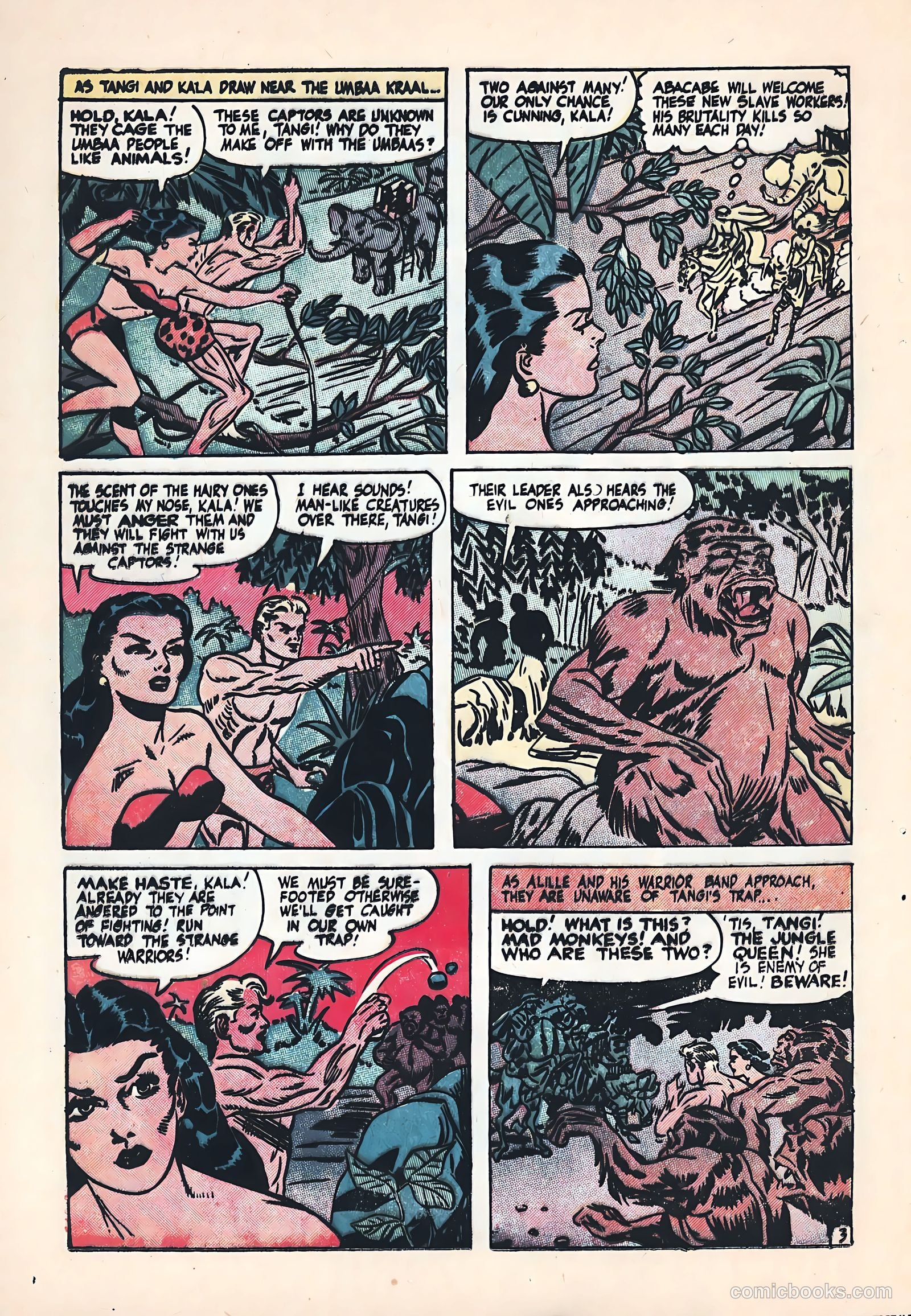Terrors of the Jungle #9 (1954) — page 14 of 36