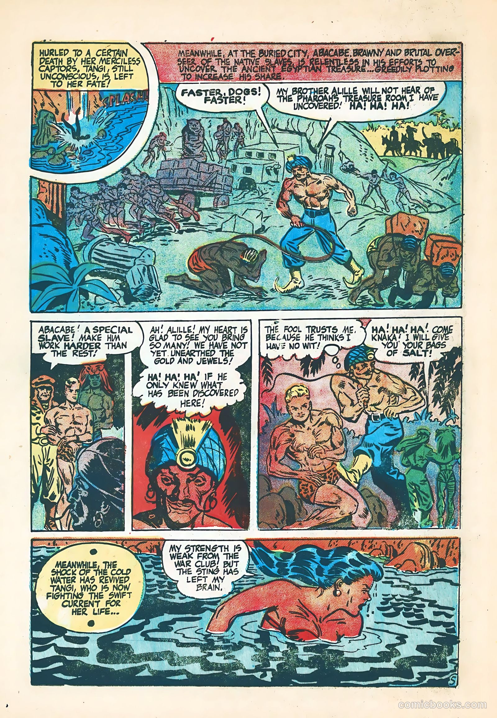 Terrors of the Jungle #9 (1954) — page 16 of 36