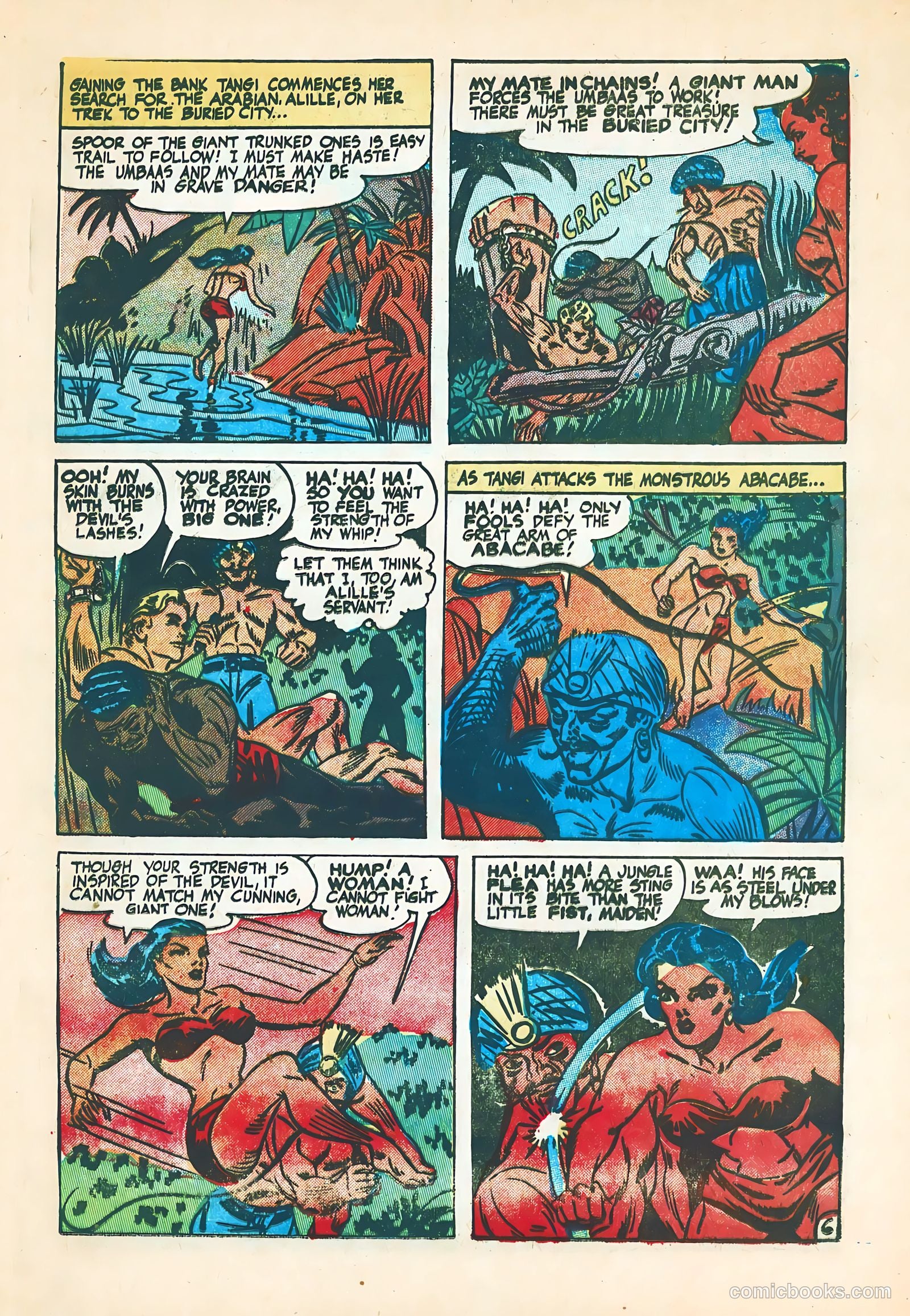 Terrors of the Jungle #9 (1954) — page 17 of 36
