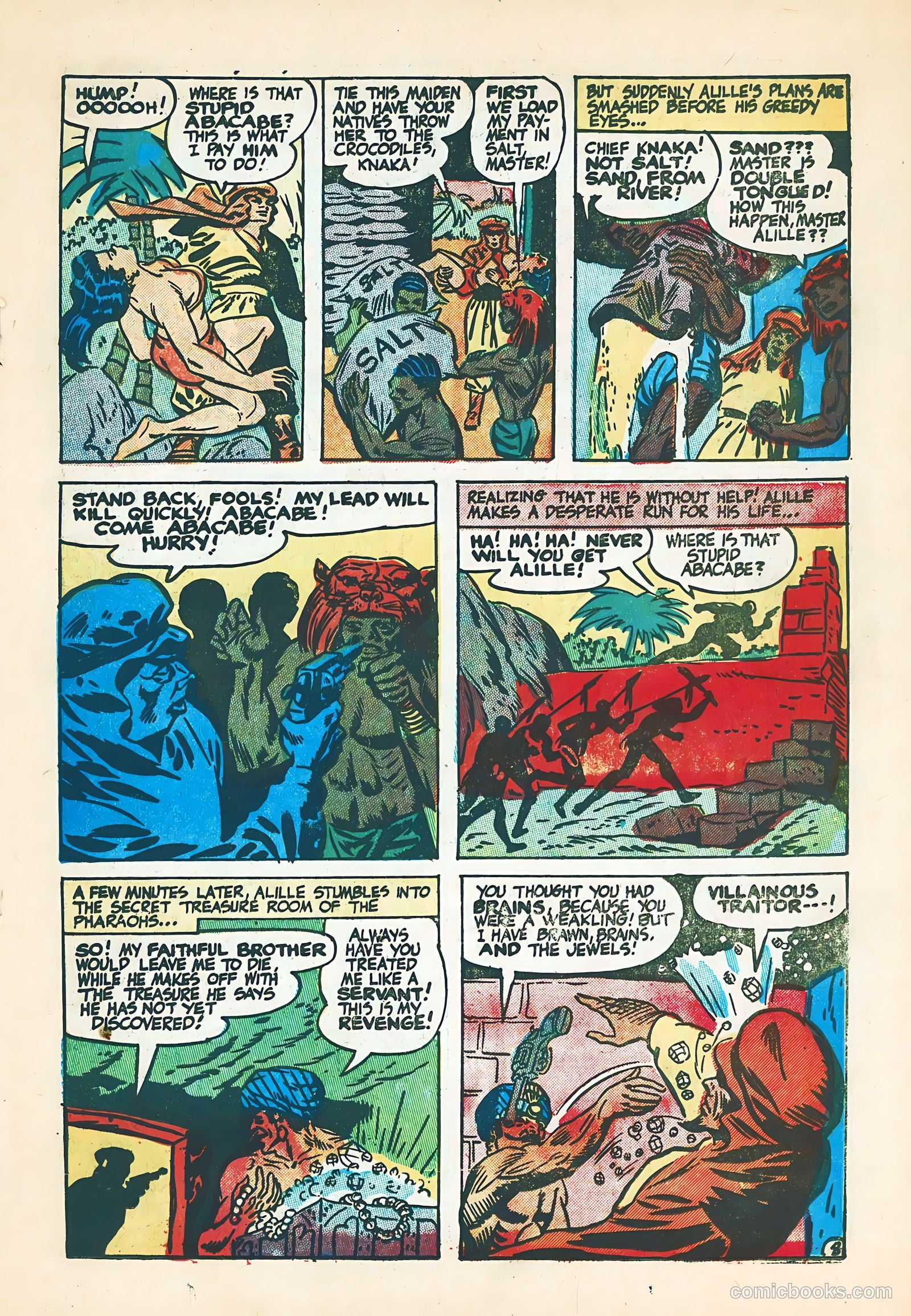 Terrors of the Jungle #9 (1954) — page 19 of 36